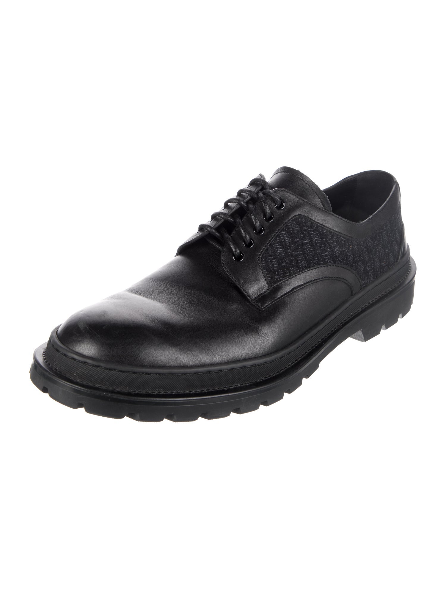 DIOR MEN Leather Derby Shoes