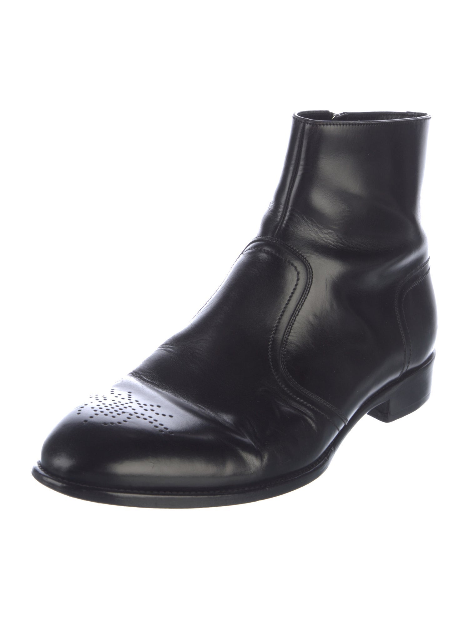 Dior Homme Leather Boots