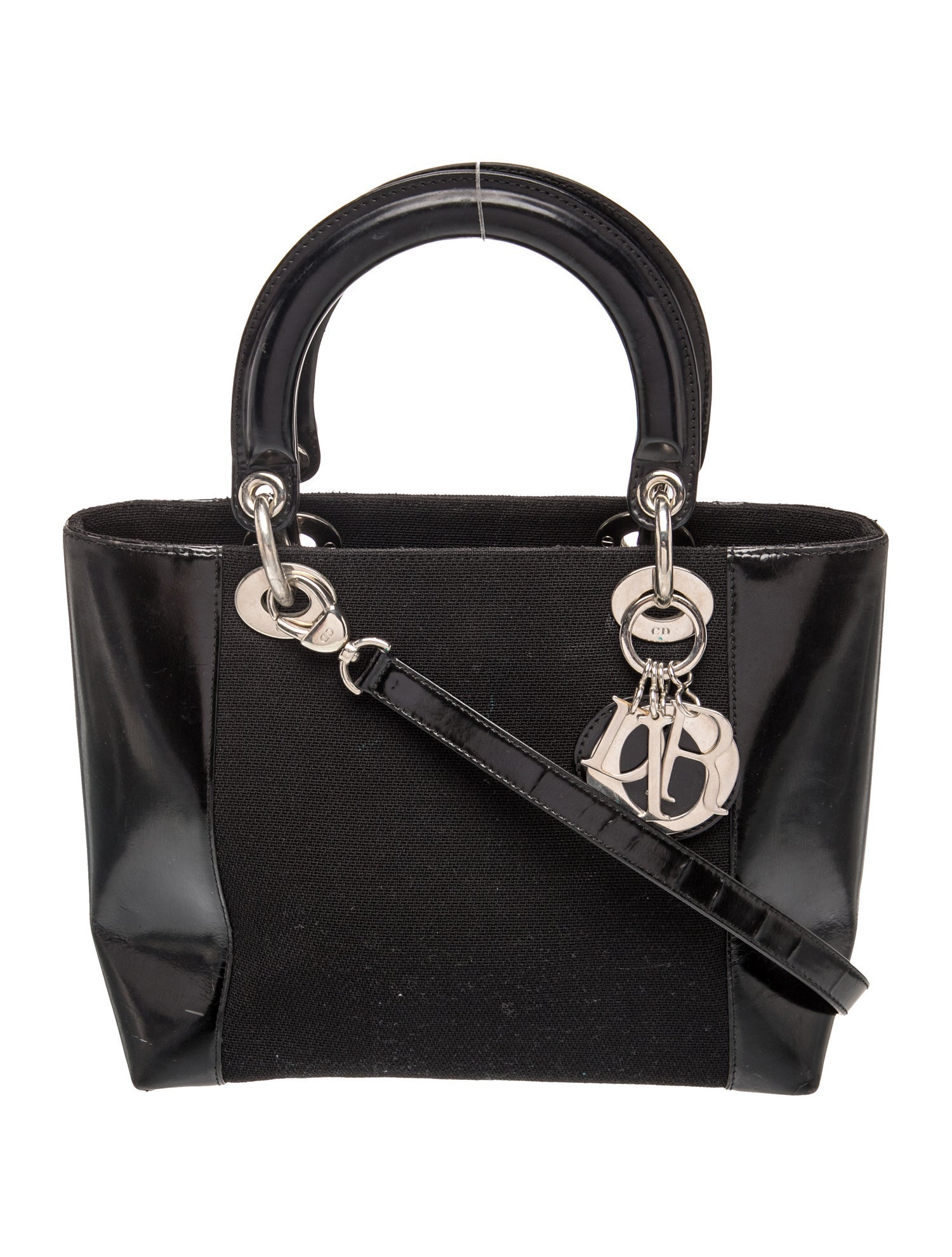 Christian Dior 2023 Crystal-Trimmed Crocodile Mini Lady Dior Bag