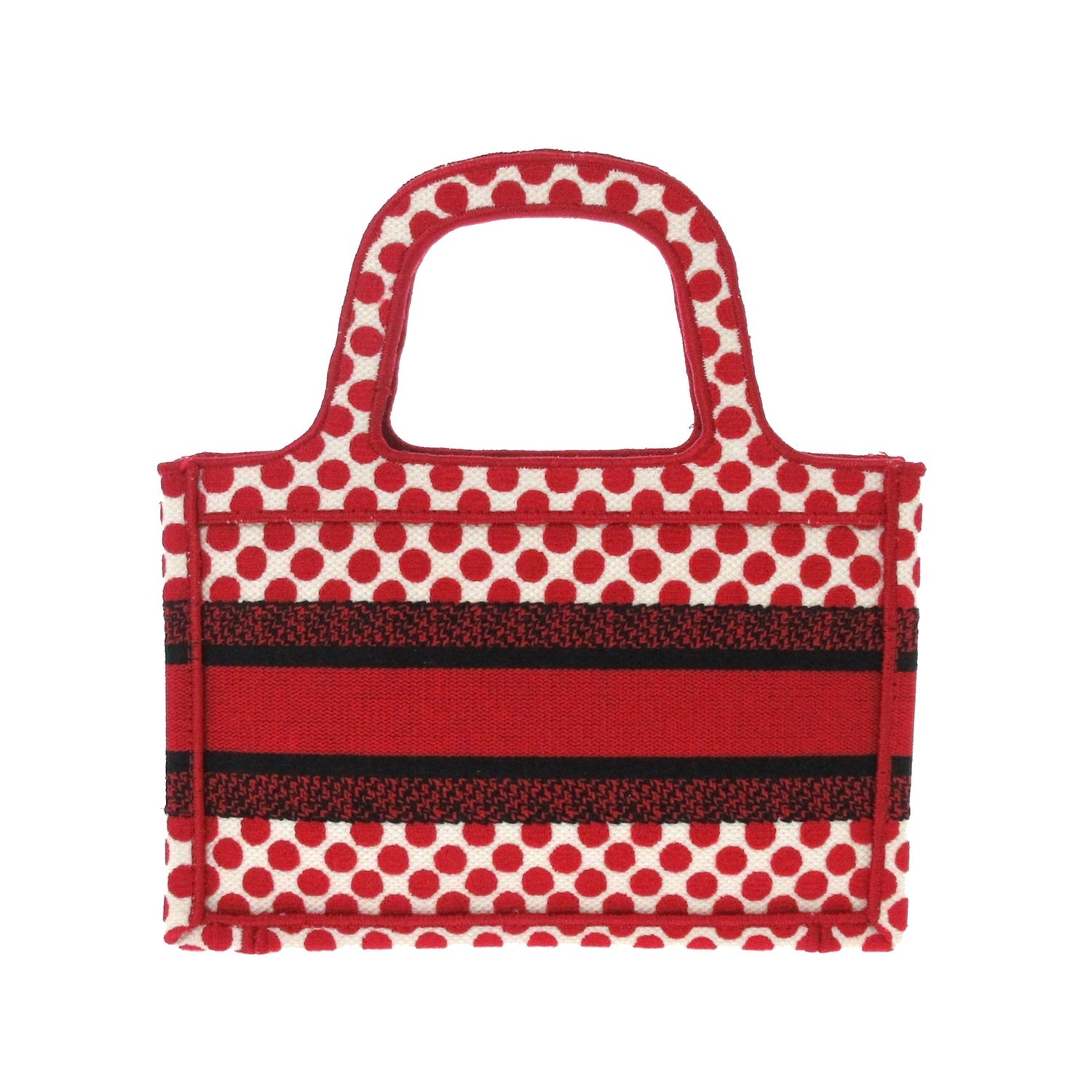 Christian Dior Canvas Dioramour Book Tote Mini
