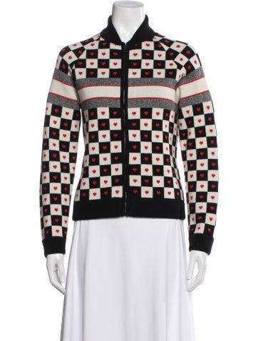 Pre-owned Dior Cashmere Plaid Print Bomber Jacket In Black