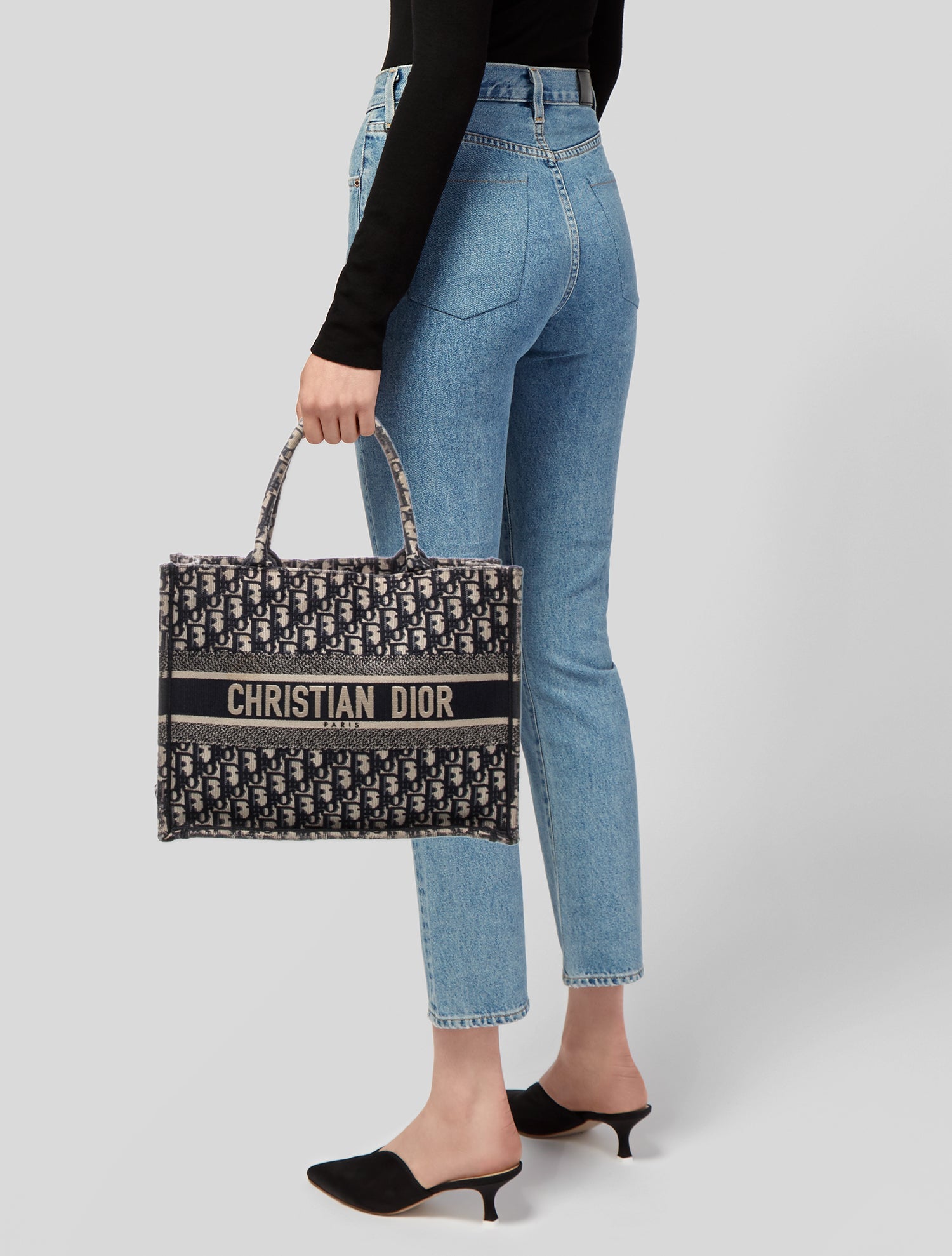 Christian Dior Oblique Jacquard Book Medium