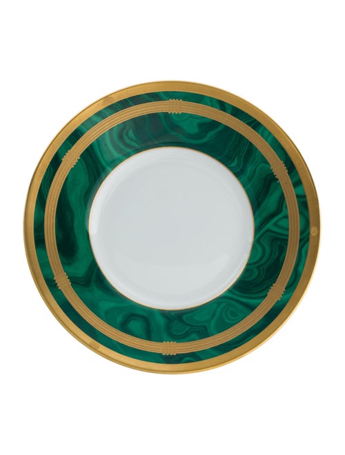 Christian Dior 4-Piece Gaudron Malachite Place Setting