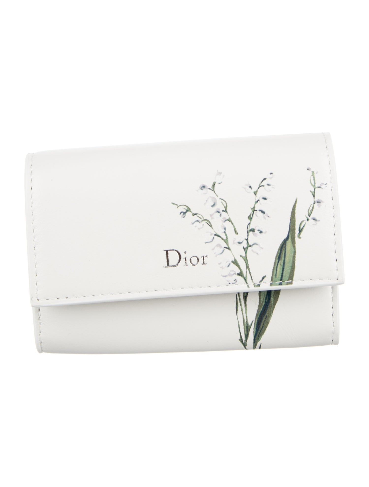 Christian Dior Vintage Romantique Wallet - White Wallets