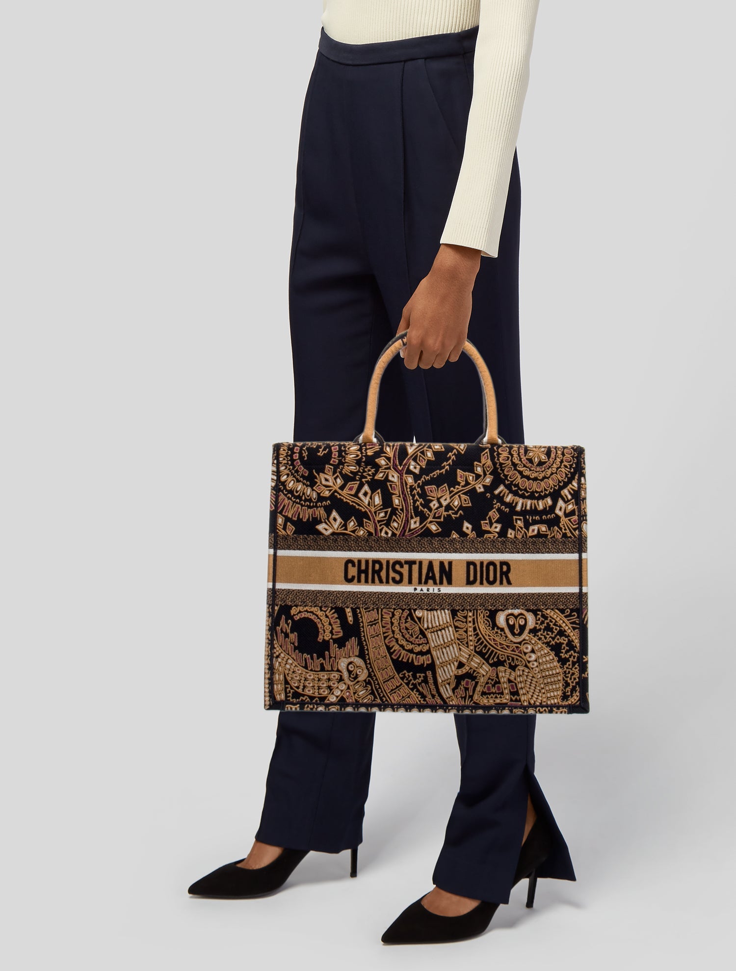 Christian Dior Canvas Book Large