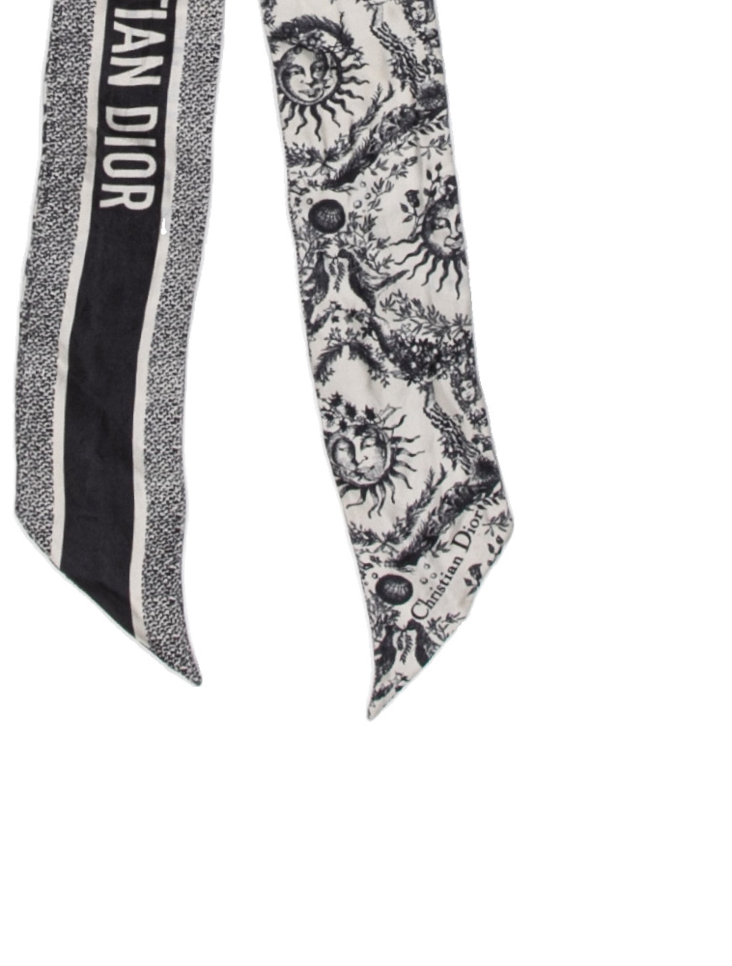 Christian Dior Silk Printed Scarf