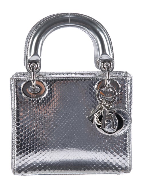 Christian Dior Mini Python Lady Dior Bag