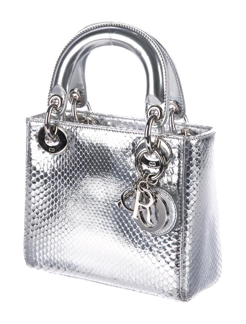 Christian Dior Mini Python Lady Dior Bag