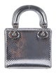 Christian Dior Mini Python Lady Dior Bag
