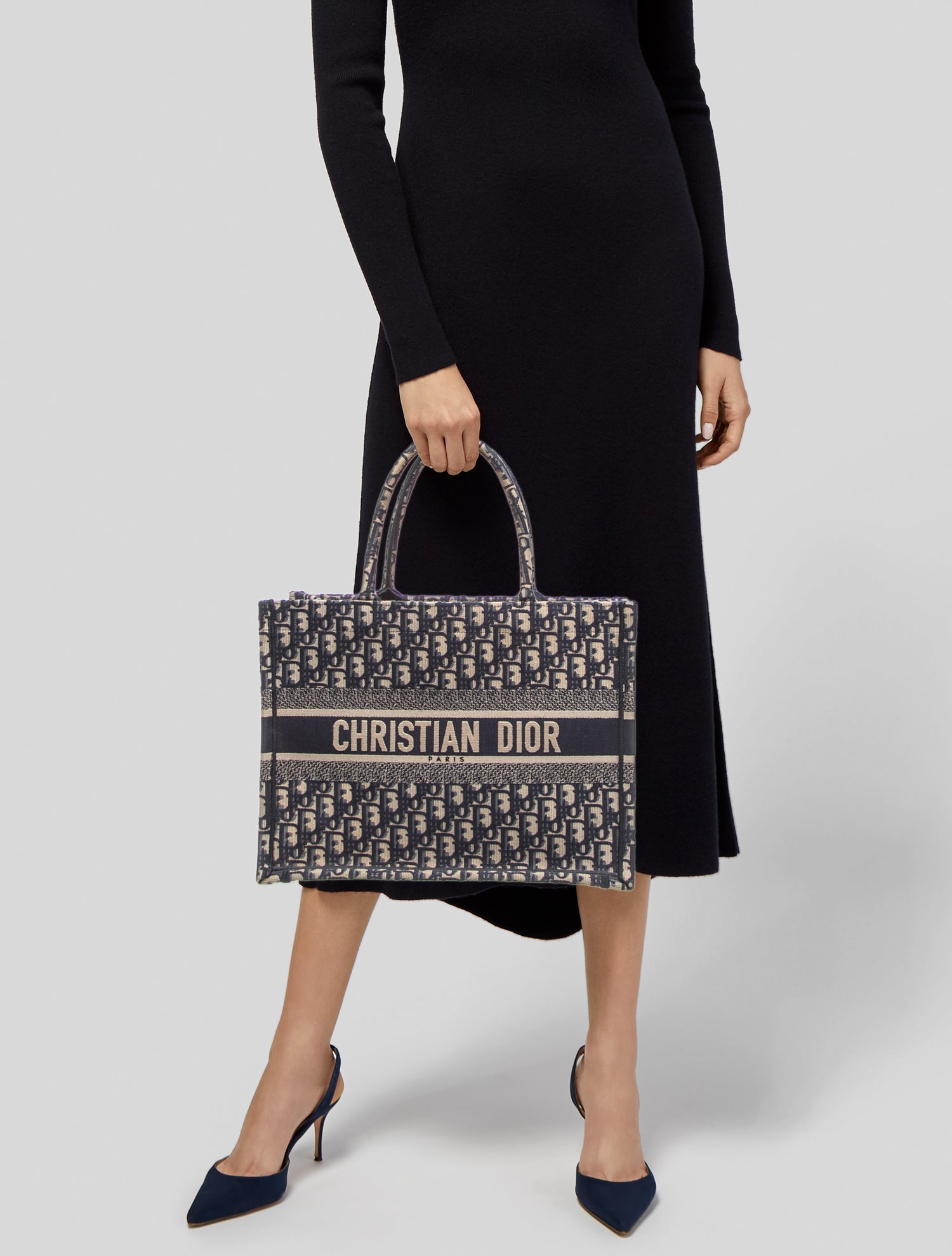 Christian Dior Oblique Jacquard Book Medium