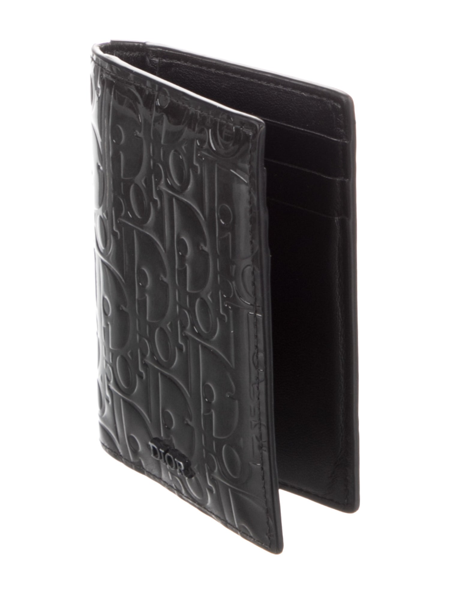 DIOR MEN 2023 Oblique Jacquard Card Holder
