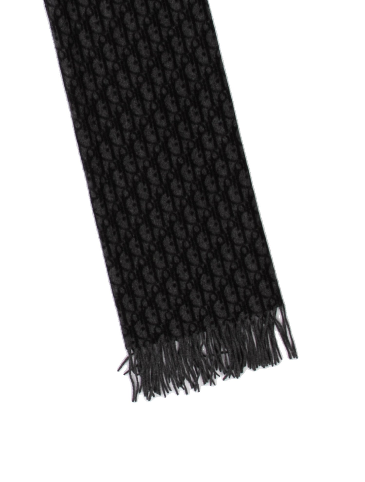 DIOR MEN Silk Oblique Jacquard Scarf