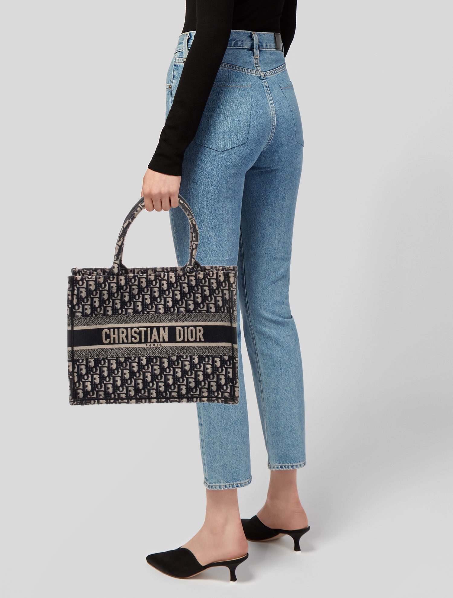 Christian Dior Oblique Jacquard Book Medium