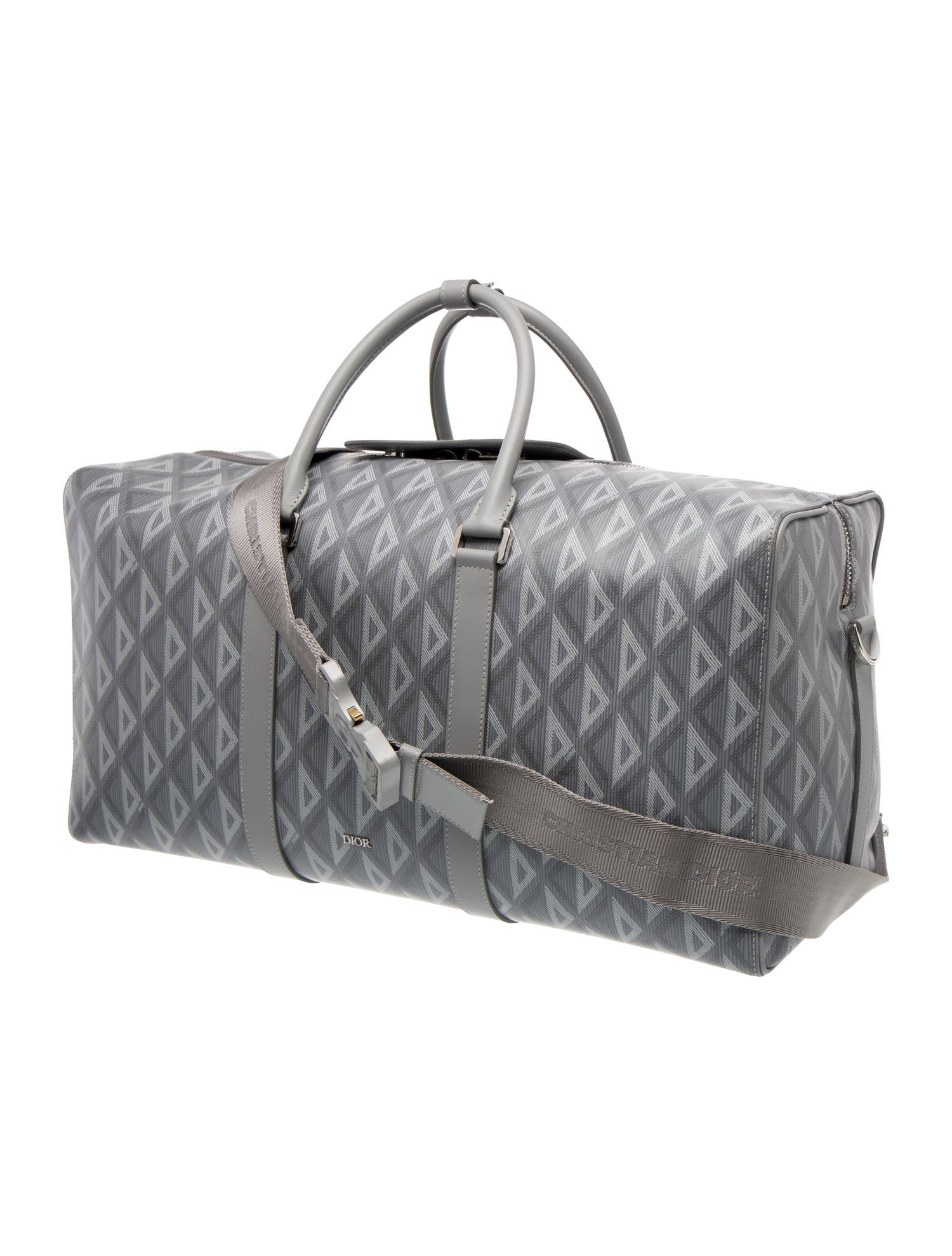 Visvim Leather-Trimmed Duffle Bag - Grey Weekenders, Bags