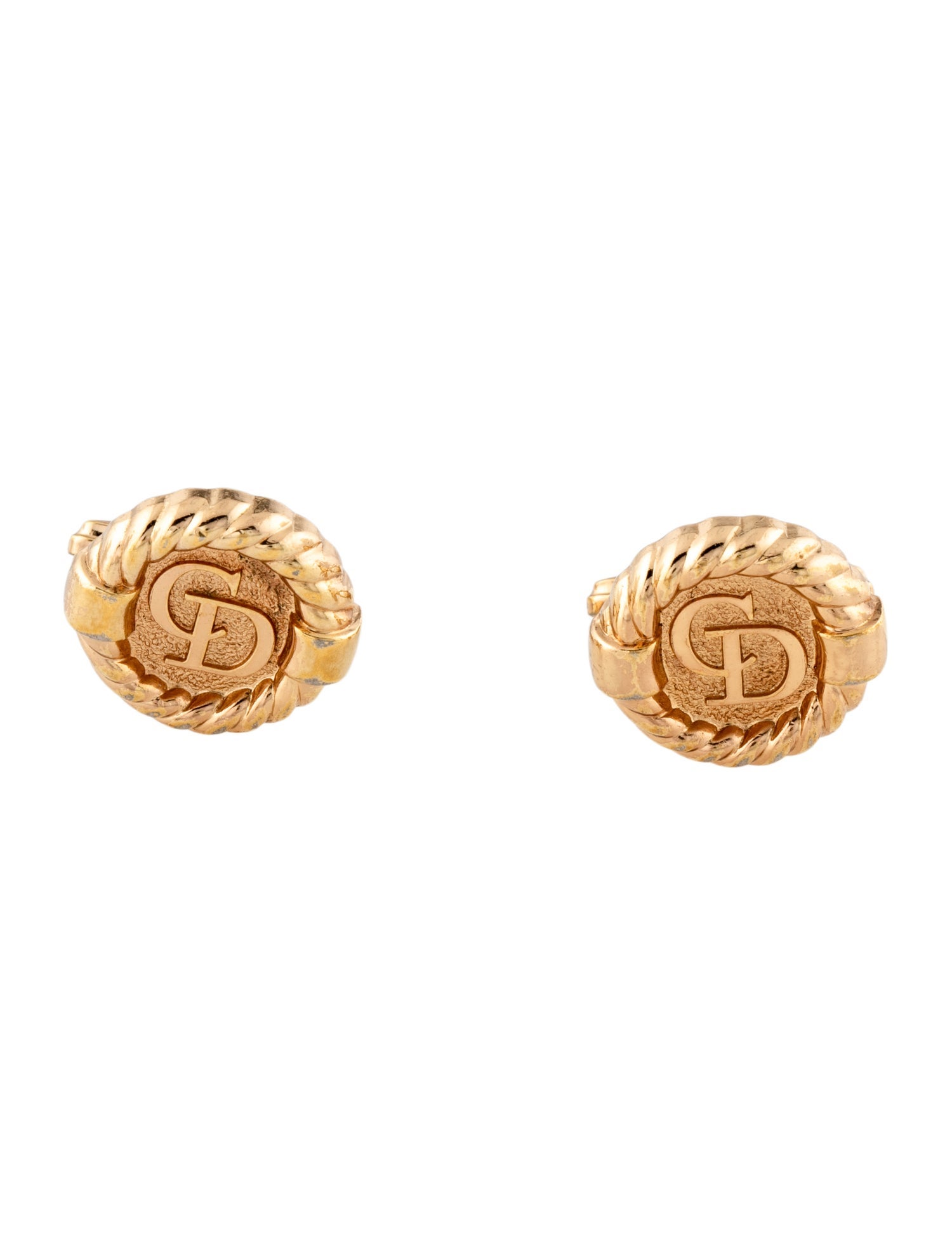Christian Dior CD Cufflinks
