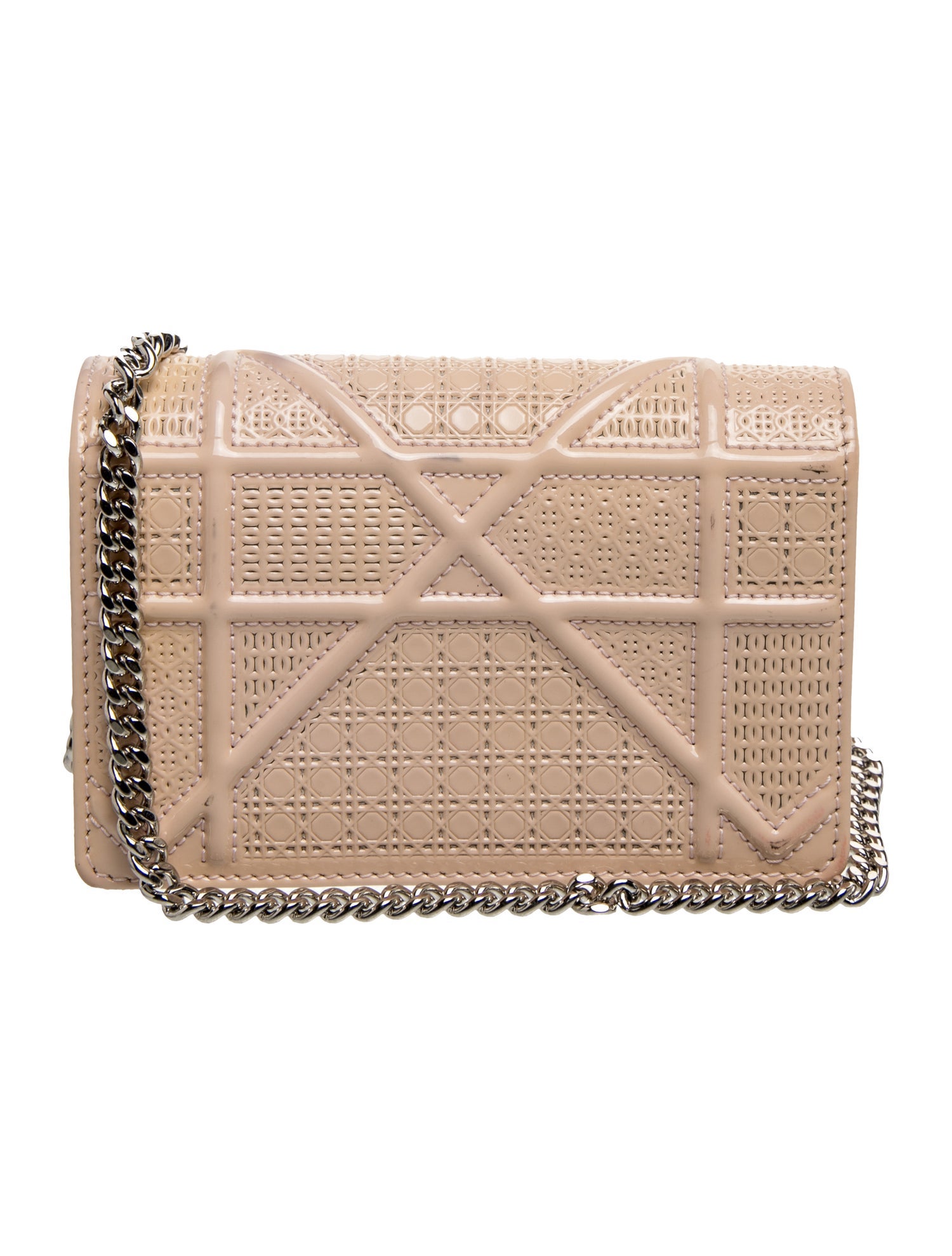 Christian Dior Cannage Diorama - Metallic Mini Bags, Handbags