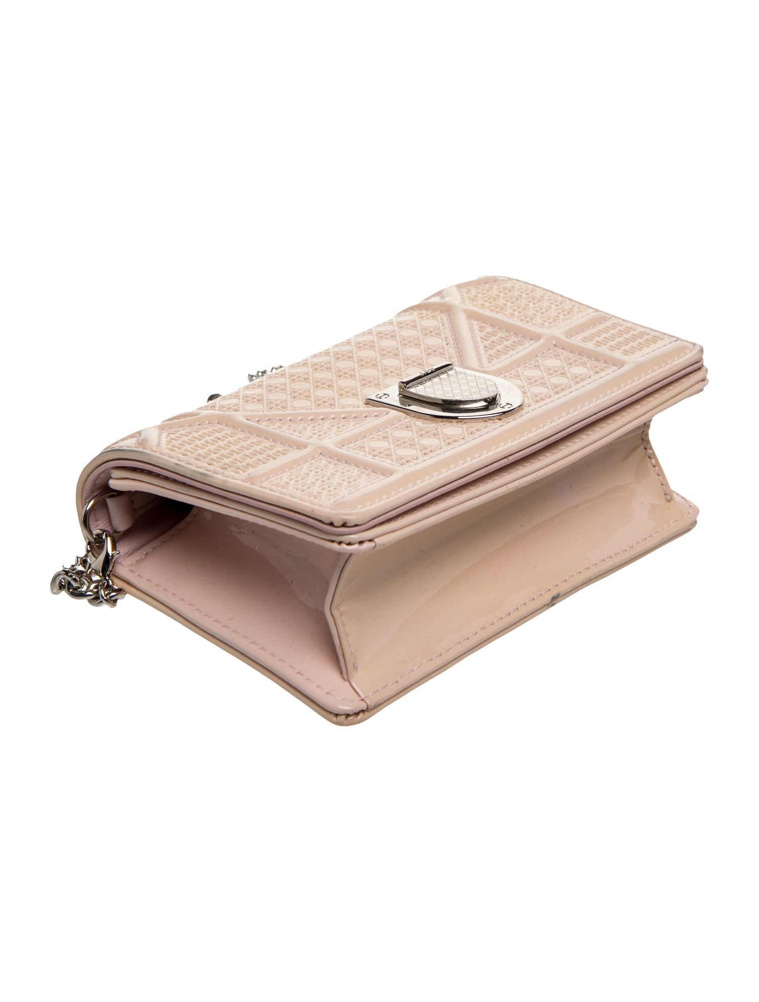Christian Dior Cannage Diorama - Metallic Mini Bags, Handbags