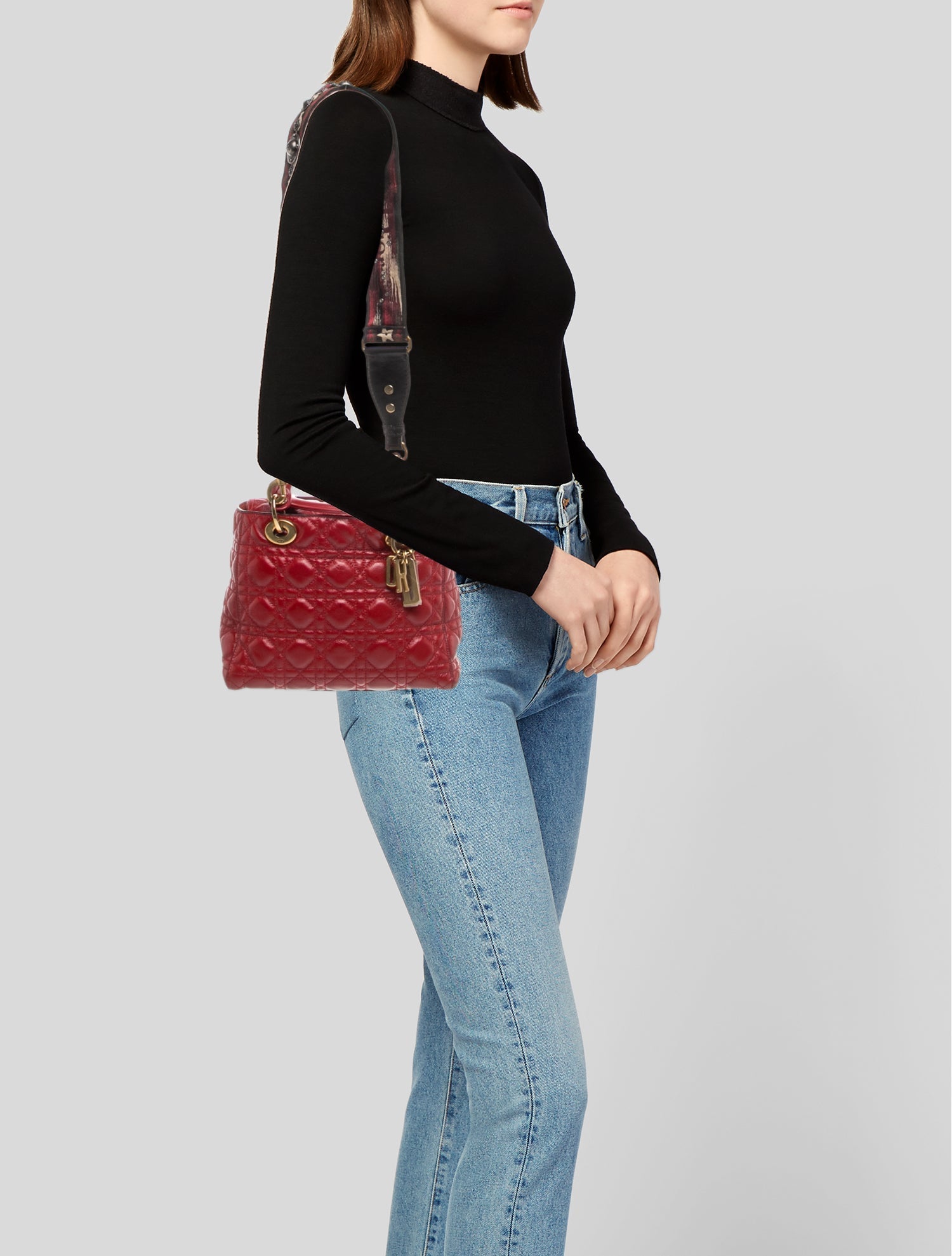 Christian Dior Mini Astrology Lady Dior Bag - Neutrals Handle Bags
