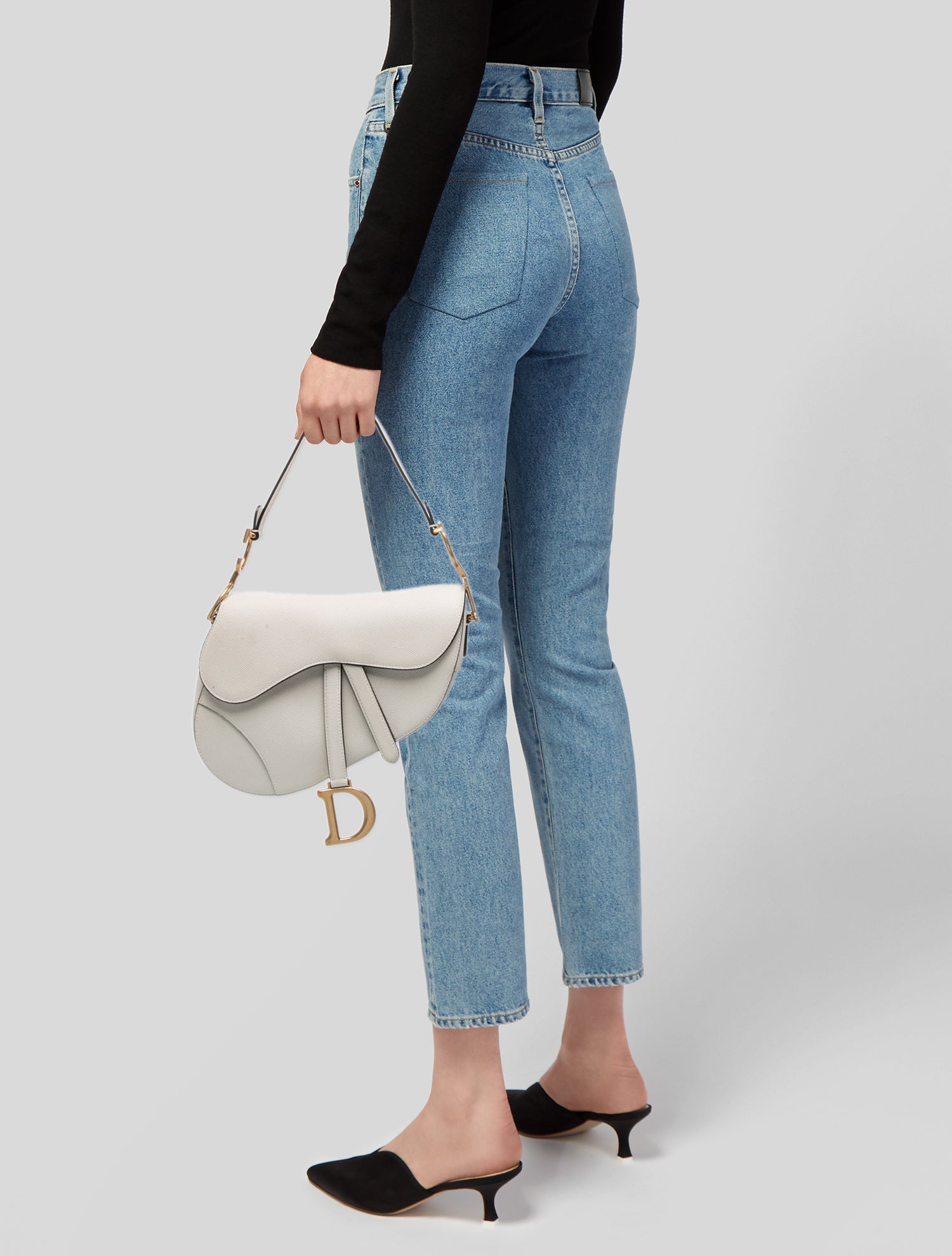 Christian Dior Leather Saddle