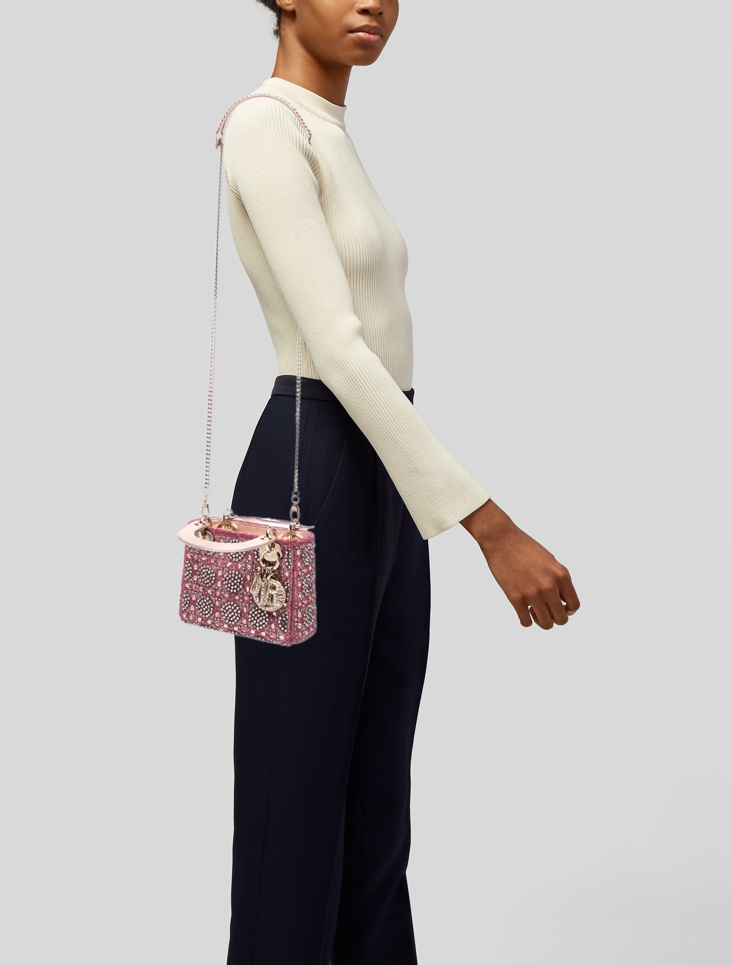 Christian Dior Cannage Lady Dior Mini