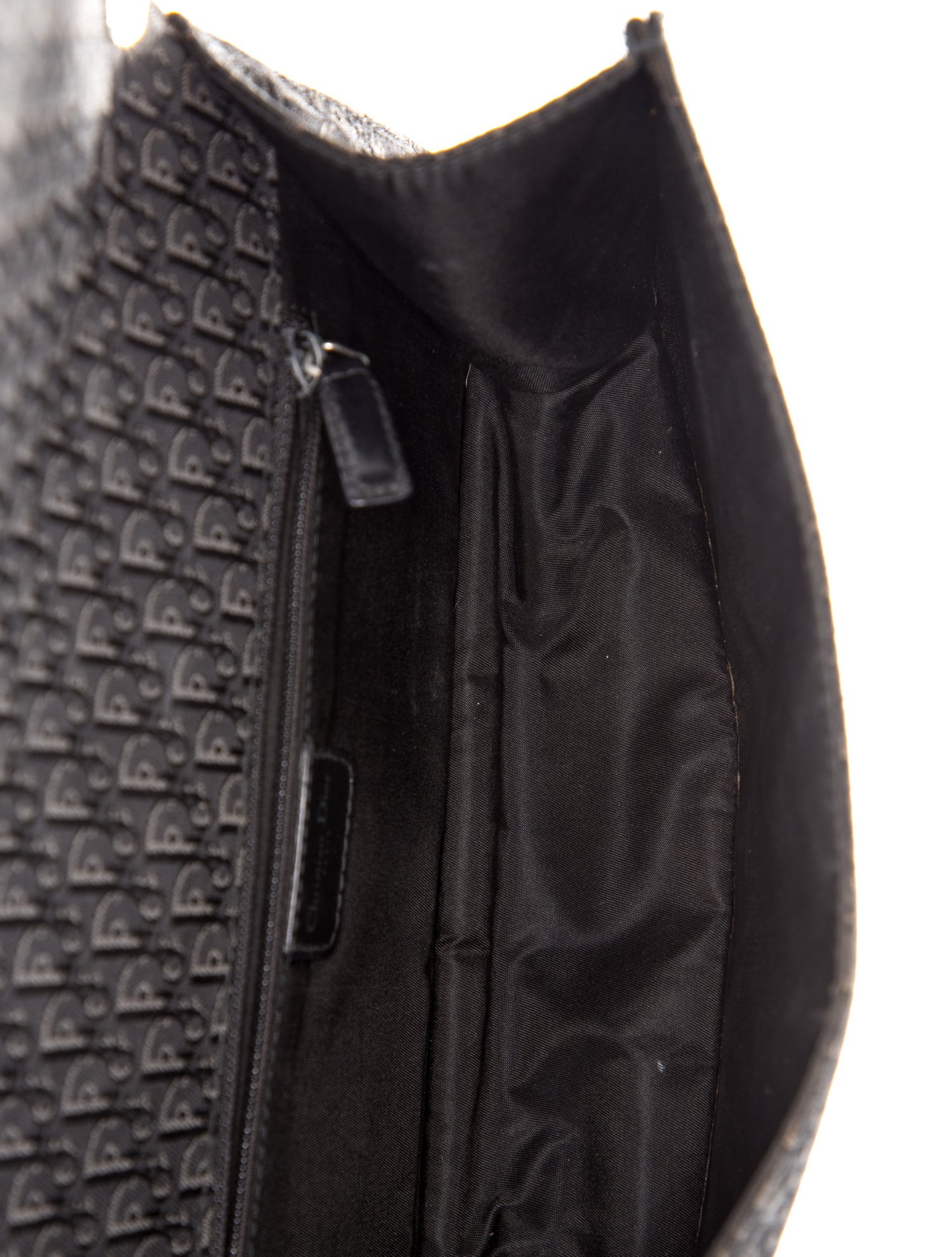 フォトンビューティー SD-956 IR Christian Dior Leather D'Trick - Black Shoulder Bags, Handbags
