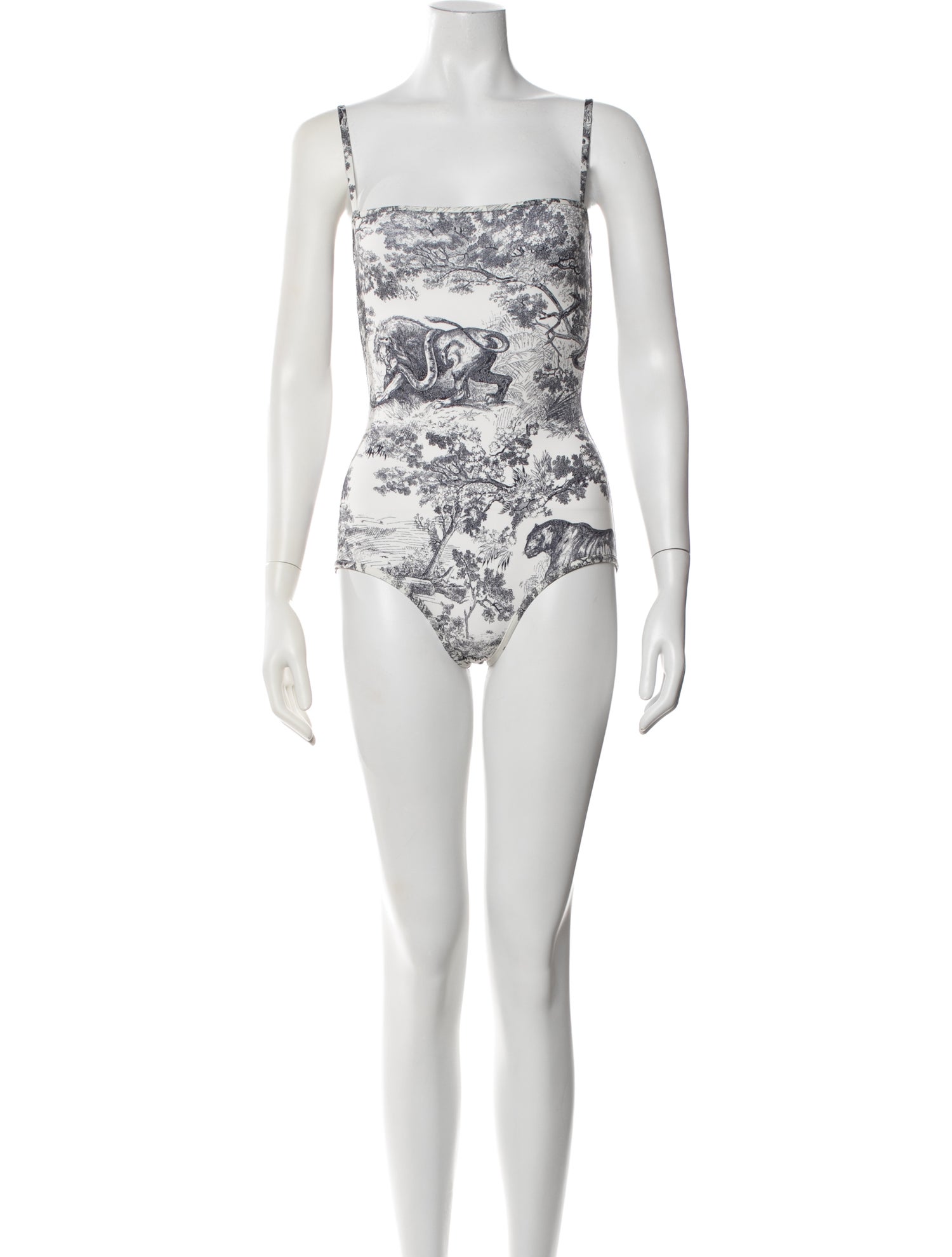Christian Dior Graphic Print One-Piece - Gem