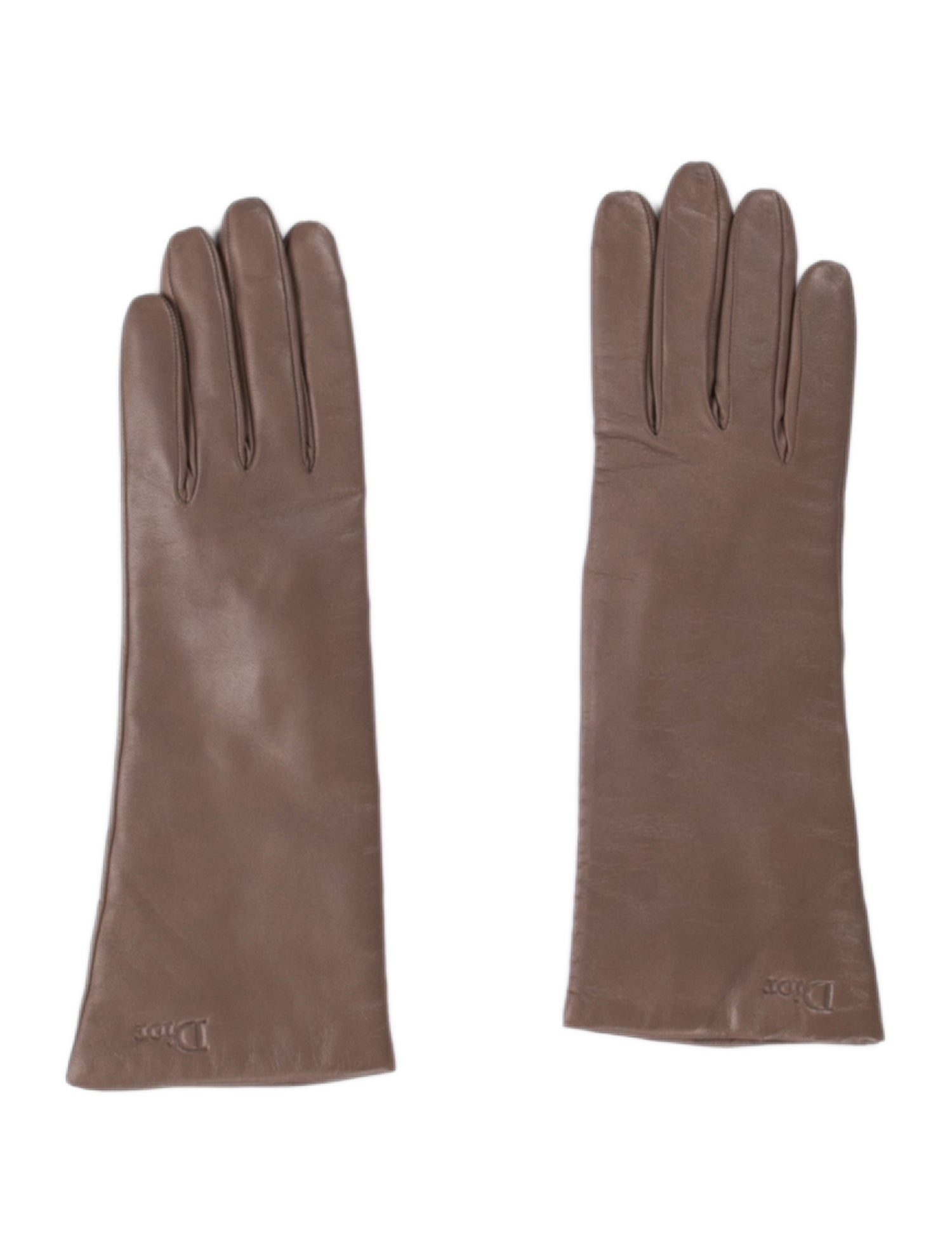 Christian Dior Leather Gloves - Gem