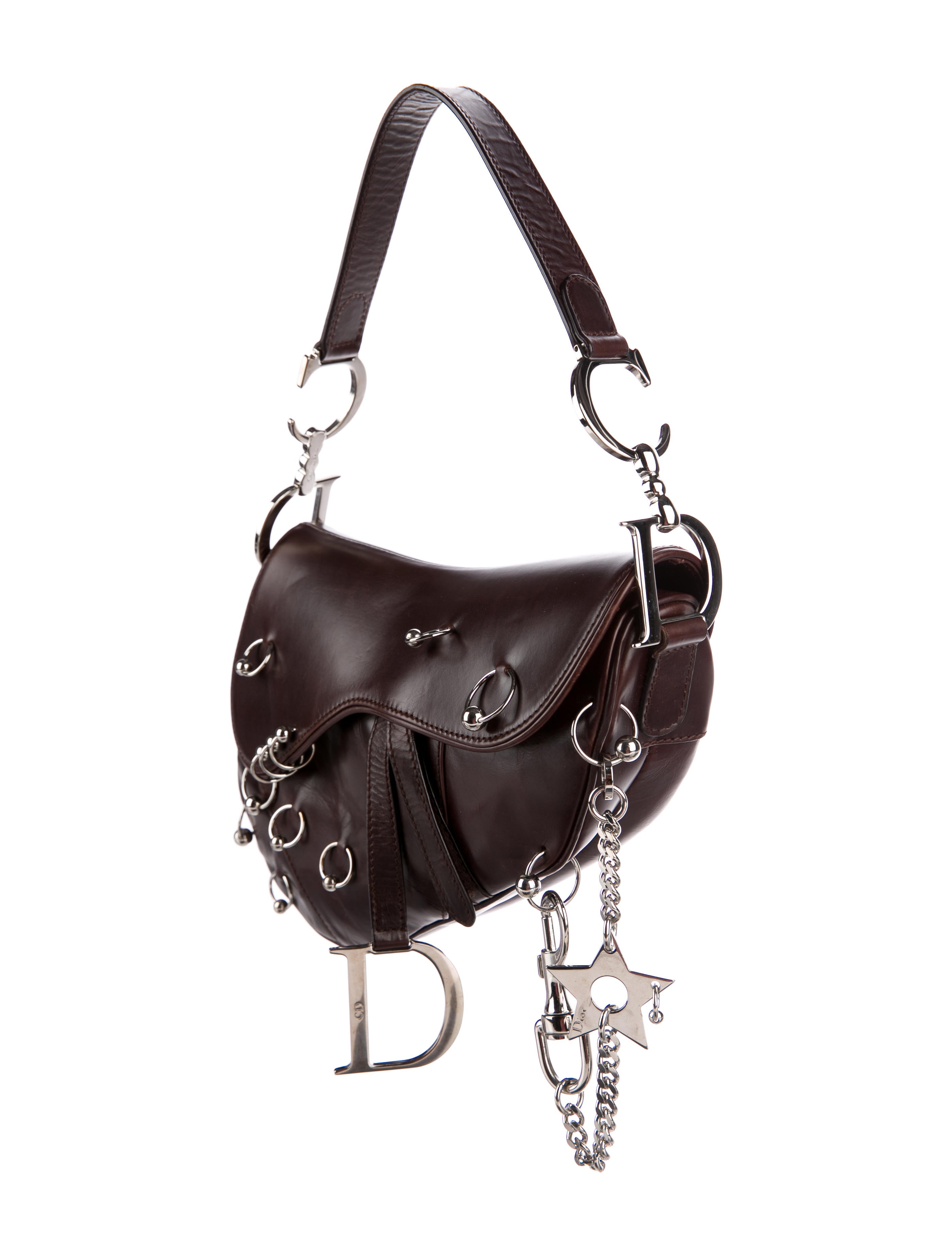 Christian Dior Hardcore Saddle Bag - Brown Shoulder Bags, Handbags