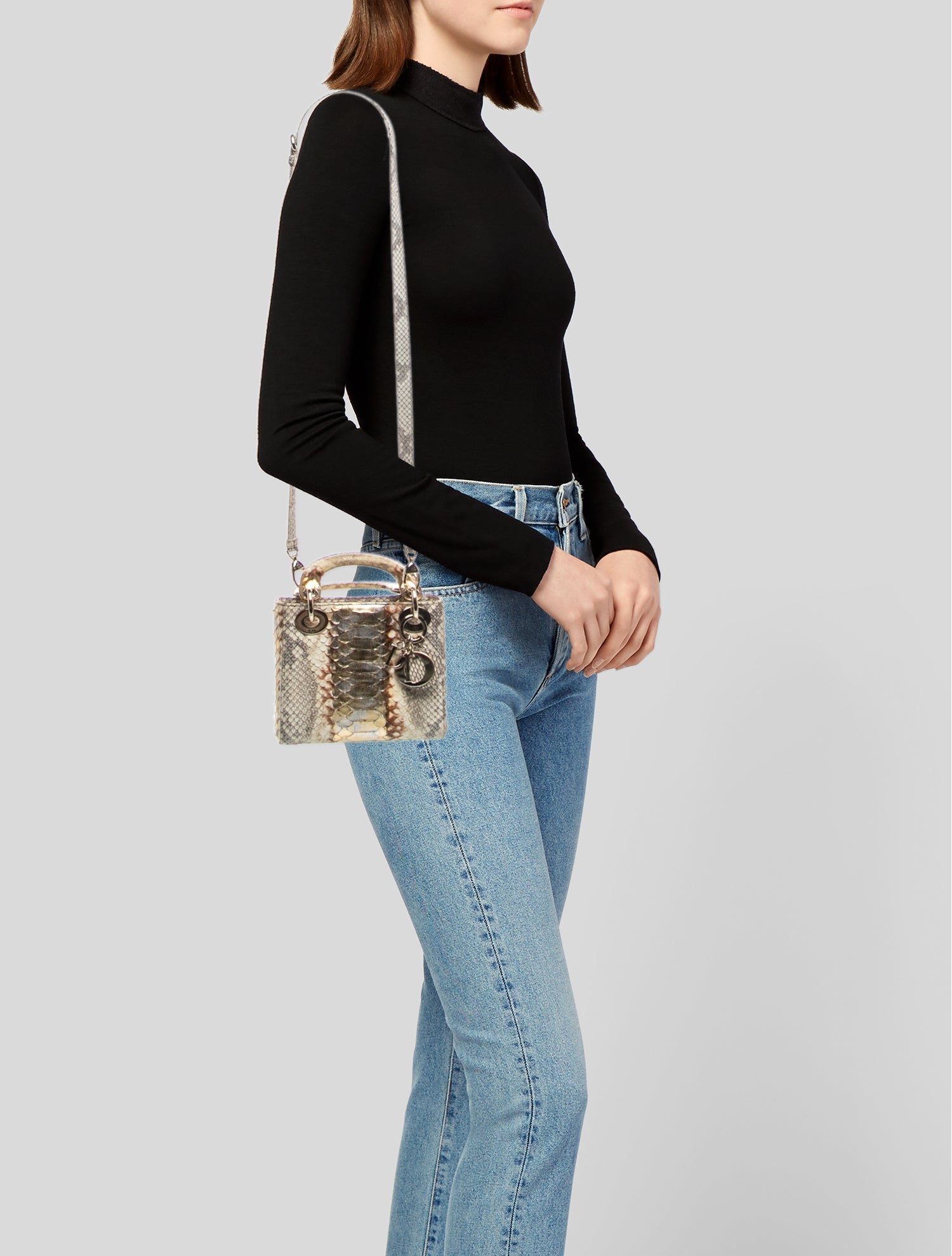 Christian Dior Montaigne Chris 1947 Bag - Black Shoulder Bags