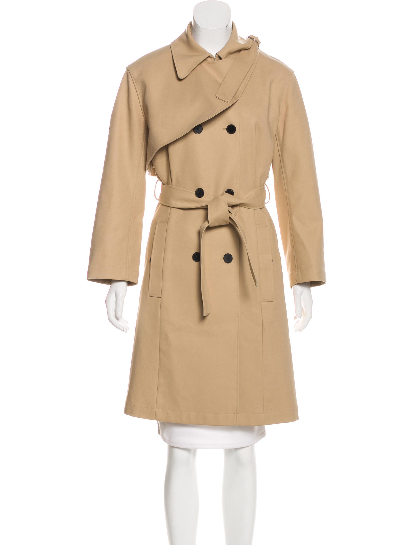 Christian Dior DoubleBreasted Trench Coat Outerwear CHR63806 The RealReal