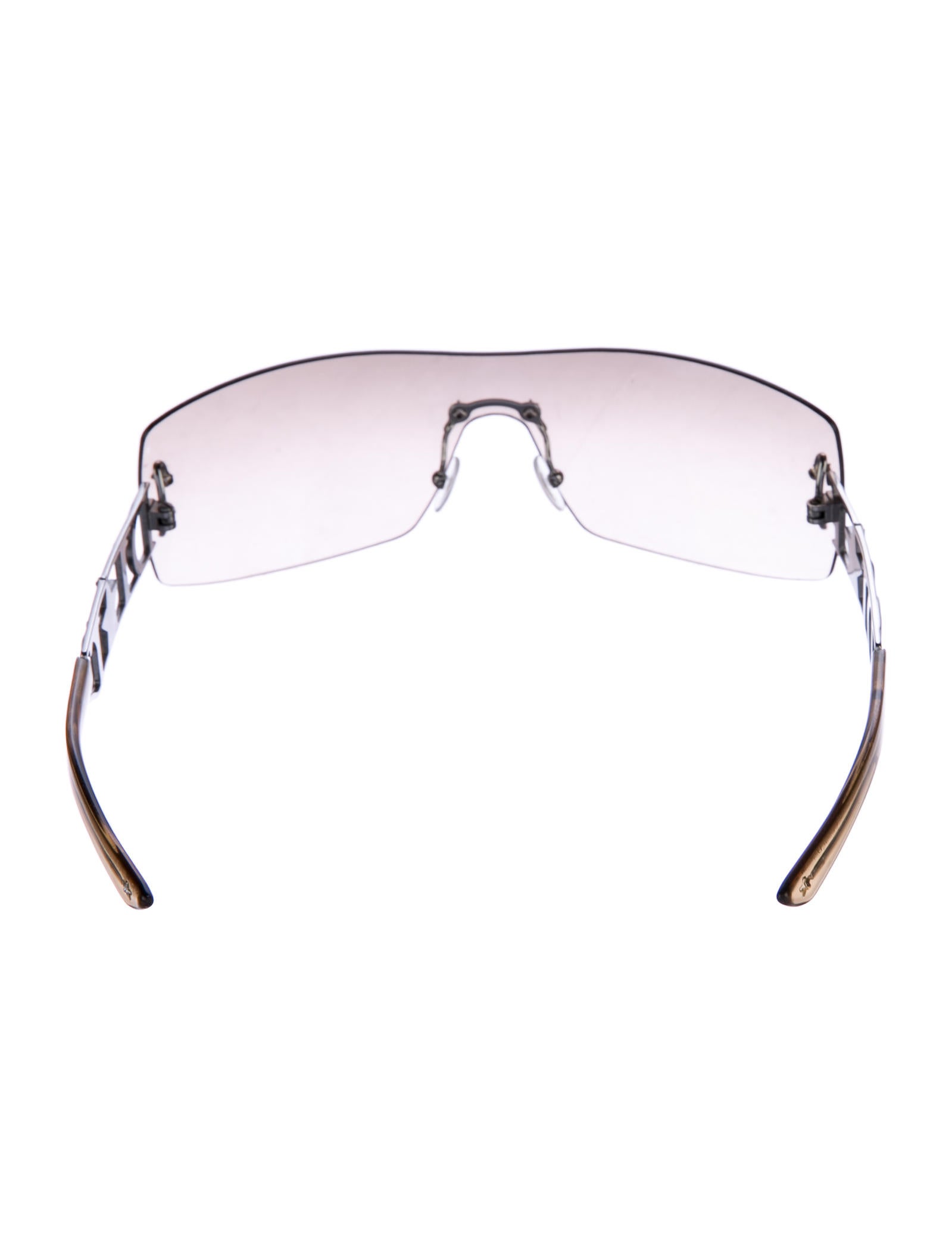 Christian Dior Diorlywood Rimless Sunglasses - Silver Sunglasses