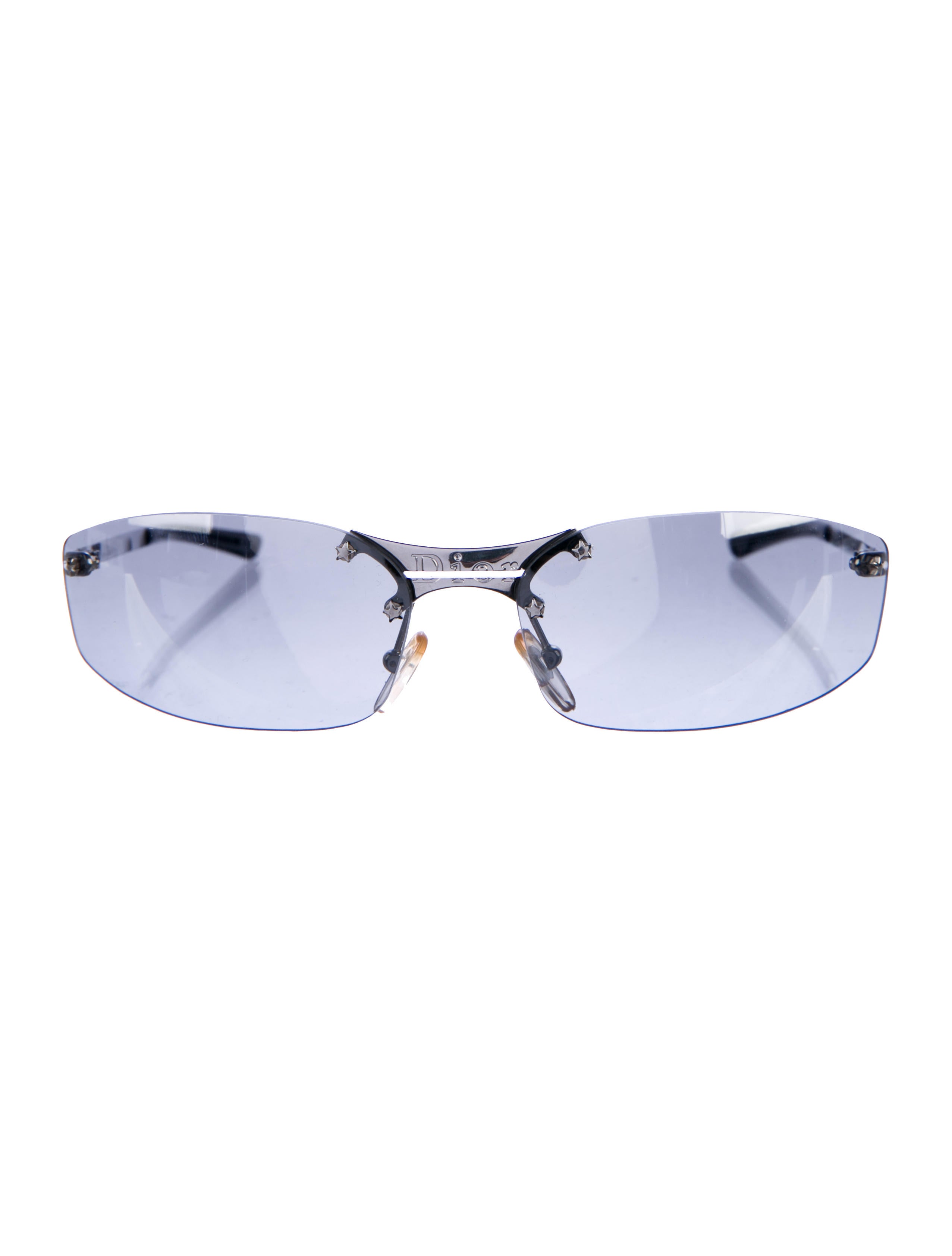 Christian Dior Mini Pop Rimless Sunglasses - Silver Sunglasses