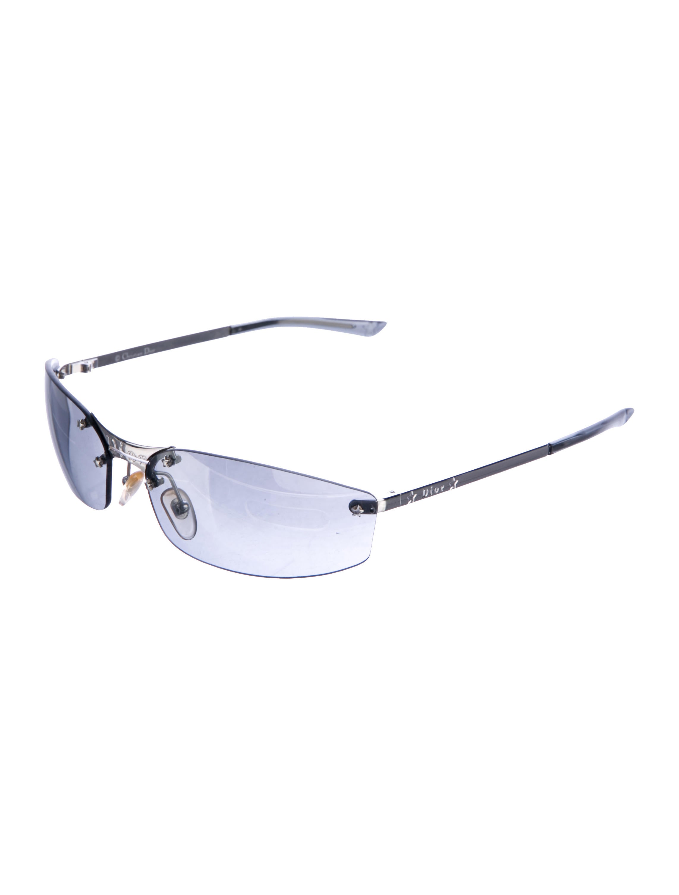 Christian Dior Mini Pop Rimless Sunglasses - Silver Sunglasses