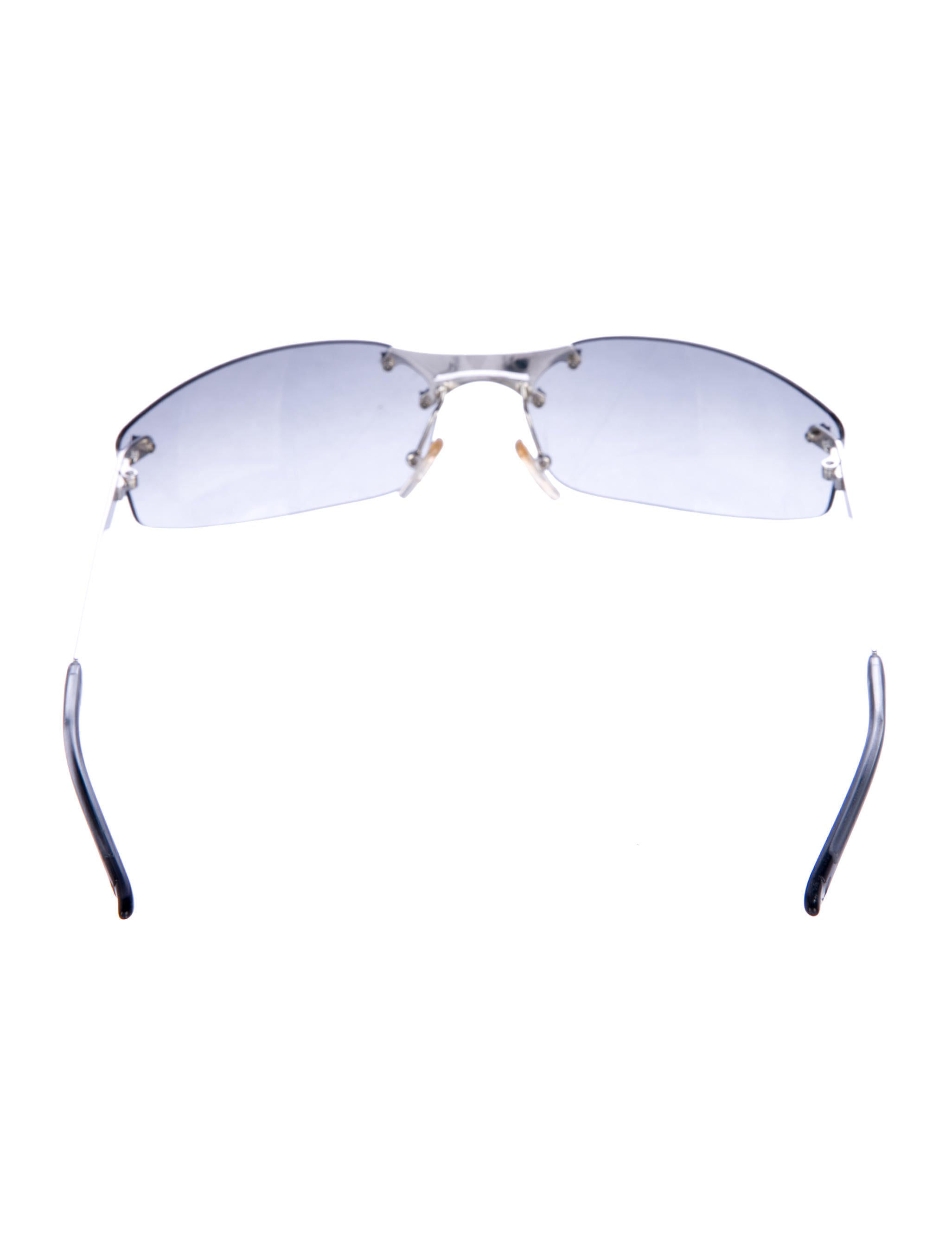 Christian Dior Mini Pop Rimless Sunglasses - Silver Sunglasses