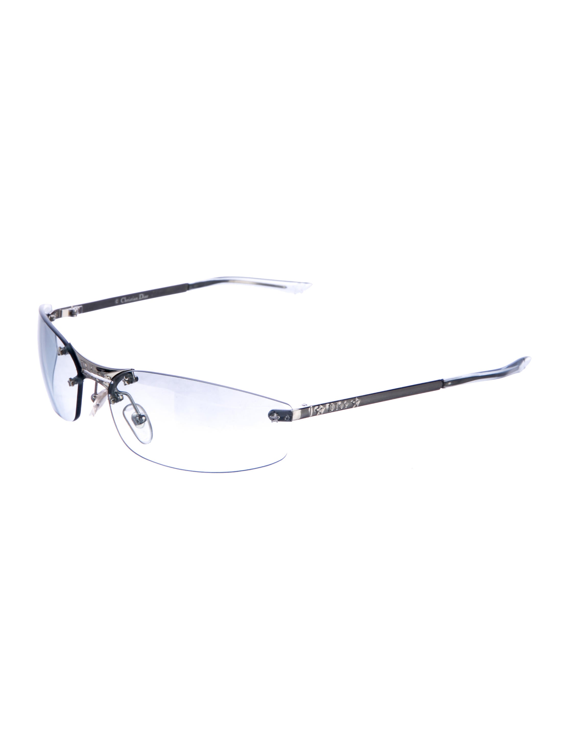 Christian Dior Mini Pop Rimless Sunglasses - Silver Sunglasses