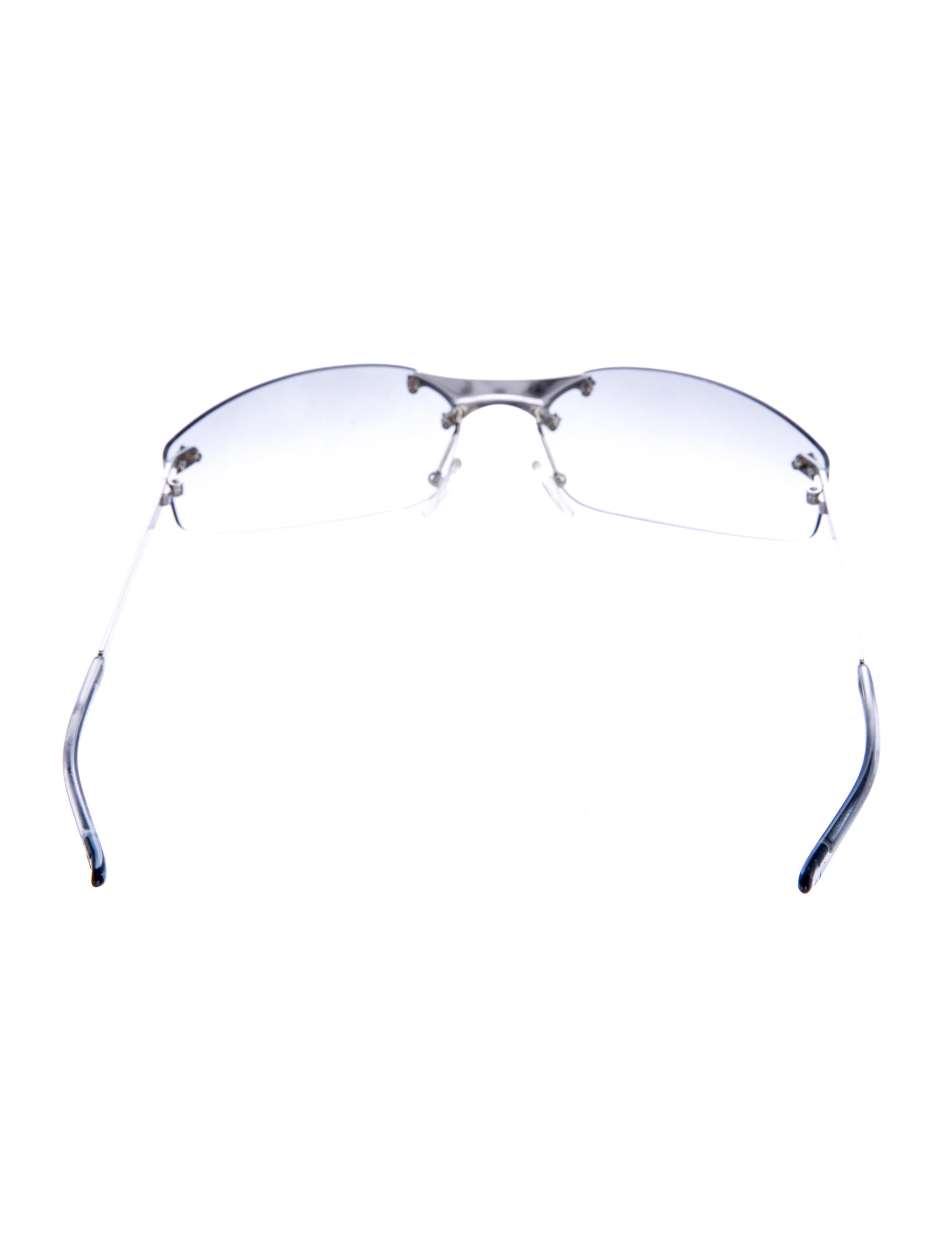 Christian Dior Mini Pop Rimless Sunglasses - Silver Sunglasses