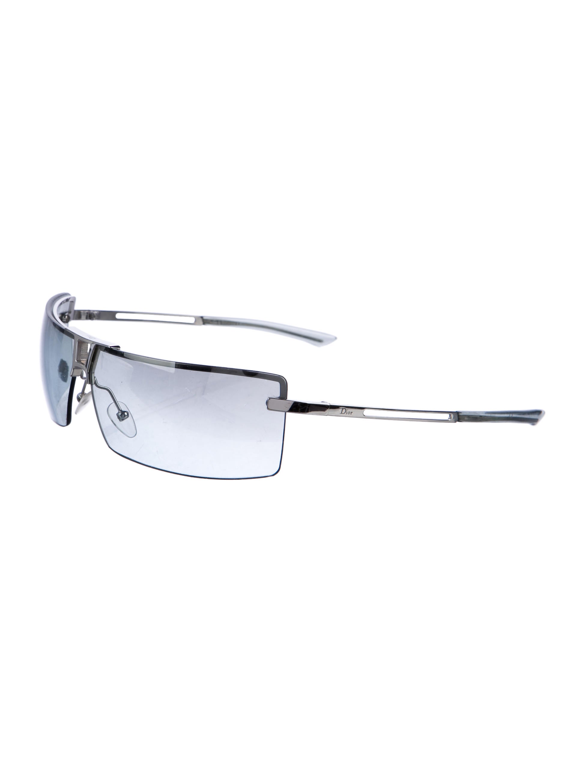 Christian Dior Dior Stunt Rimless Sunglasses - Silver Sunglasses