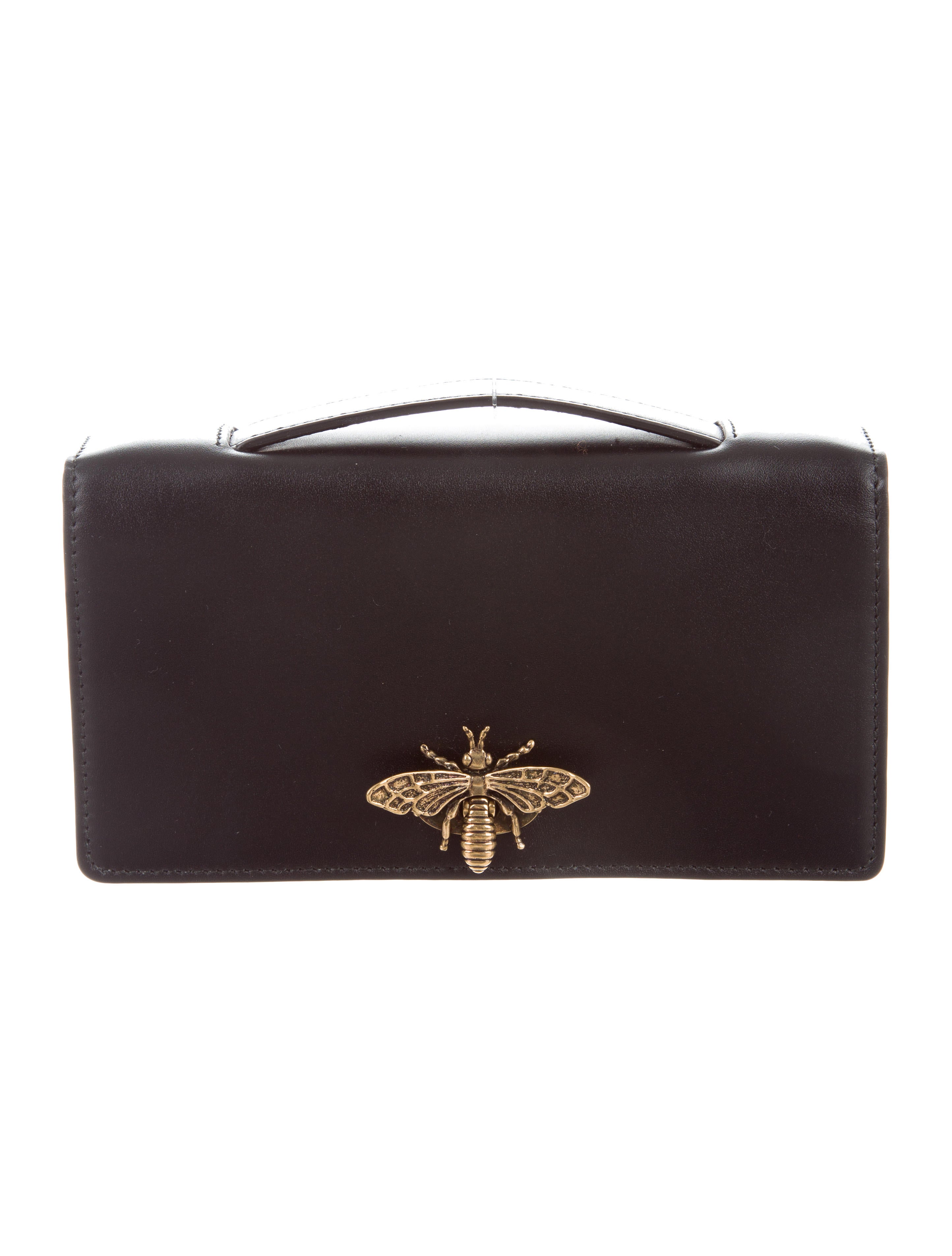 Christian Dior 2017 Bee Clutch Black Clutches, Handbags CHR68037