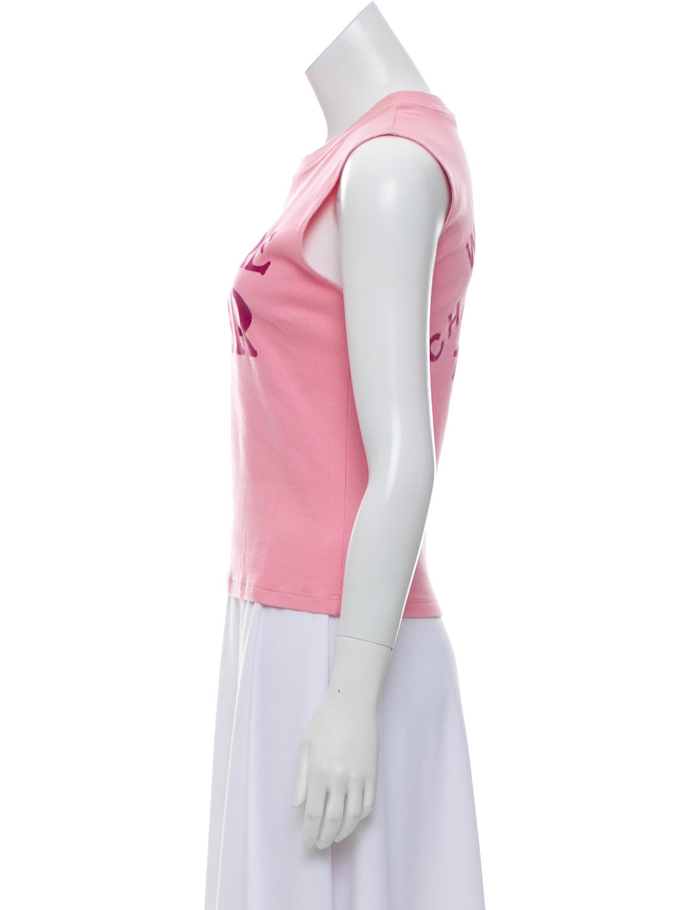 Christian Dior Sleeveless J'Adore Dior Top - Pink Tops, Clothing