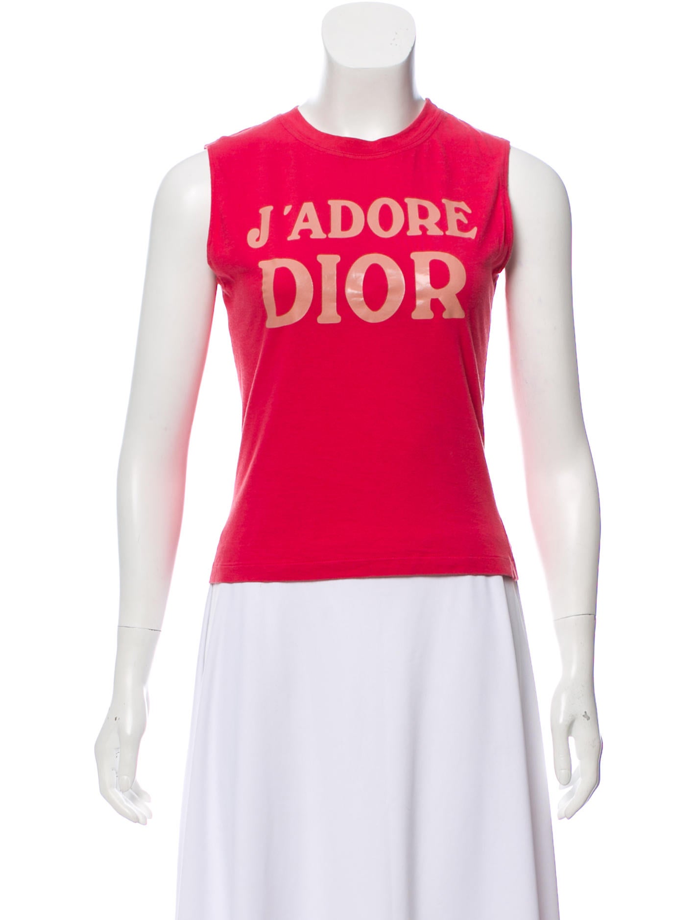 Christian Dior J'Adore Dior T-Shirt - Pink Tops, Clothing