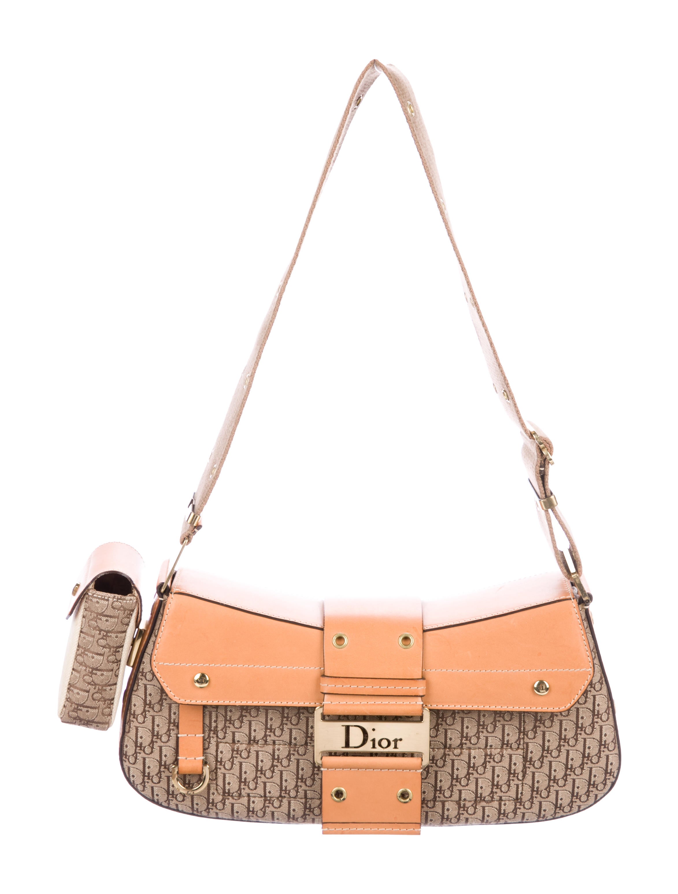 Christian Dior Street Chic Columbus Bag - Brown Shoulder Bags