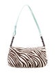 Christian Dior Zebra Print Ponyhair Malice Bag