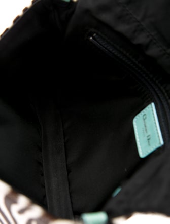 Christian Dior Zebra Print Ponyhair Malice Bag