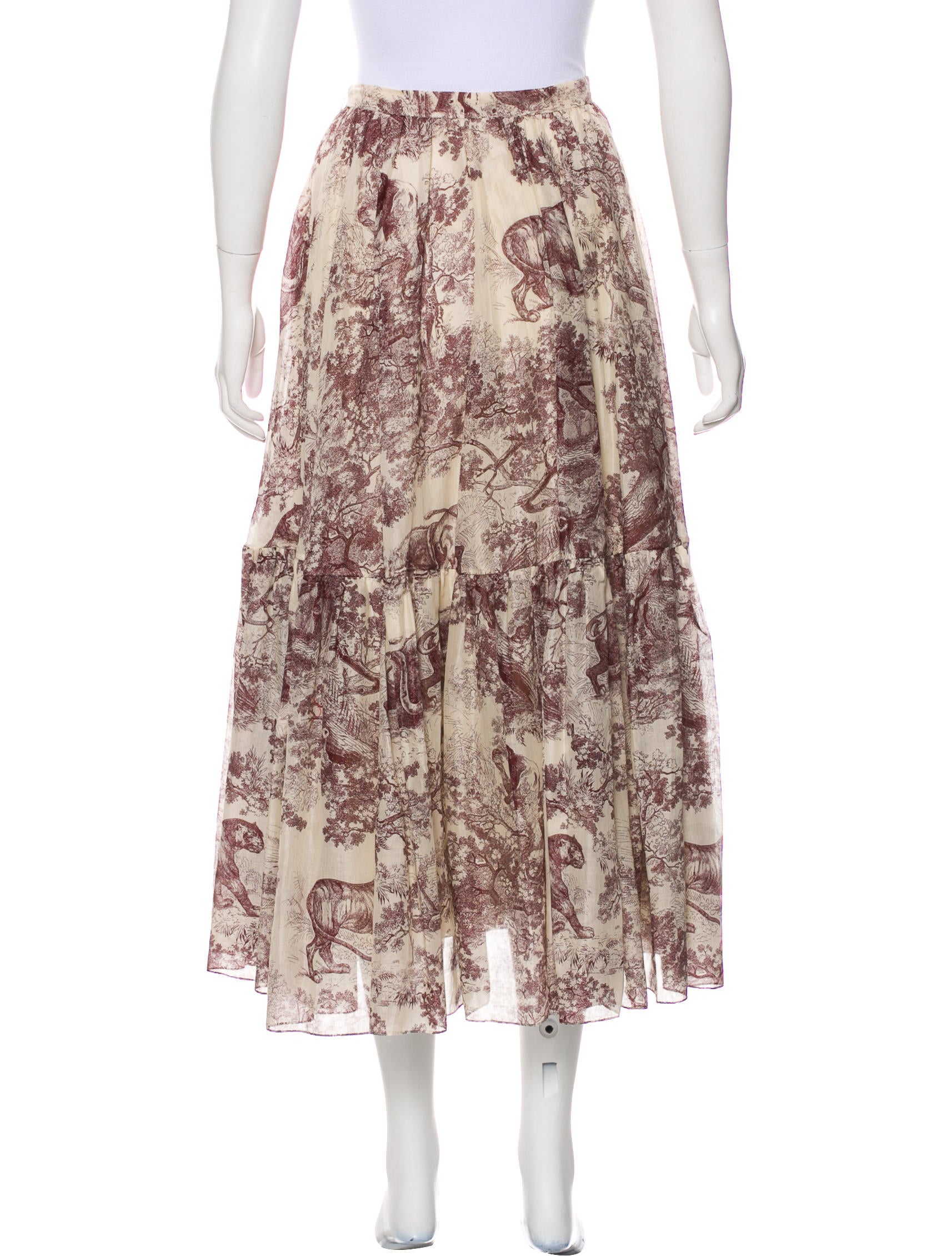 Christian Dior 2019 Toile de Jouy Skirt w/ Tags - Skirts, Clothing