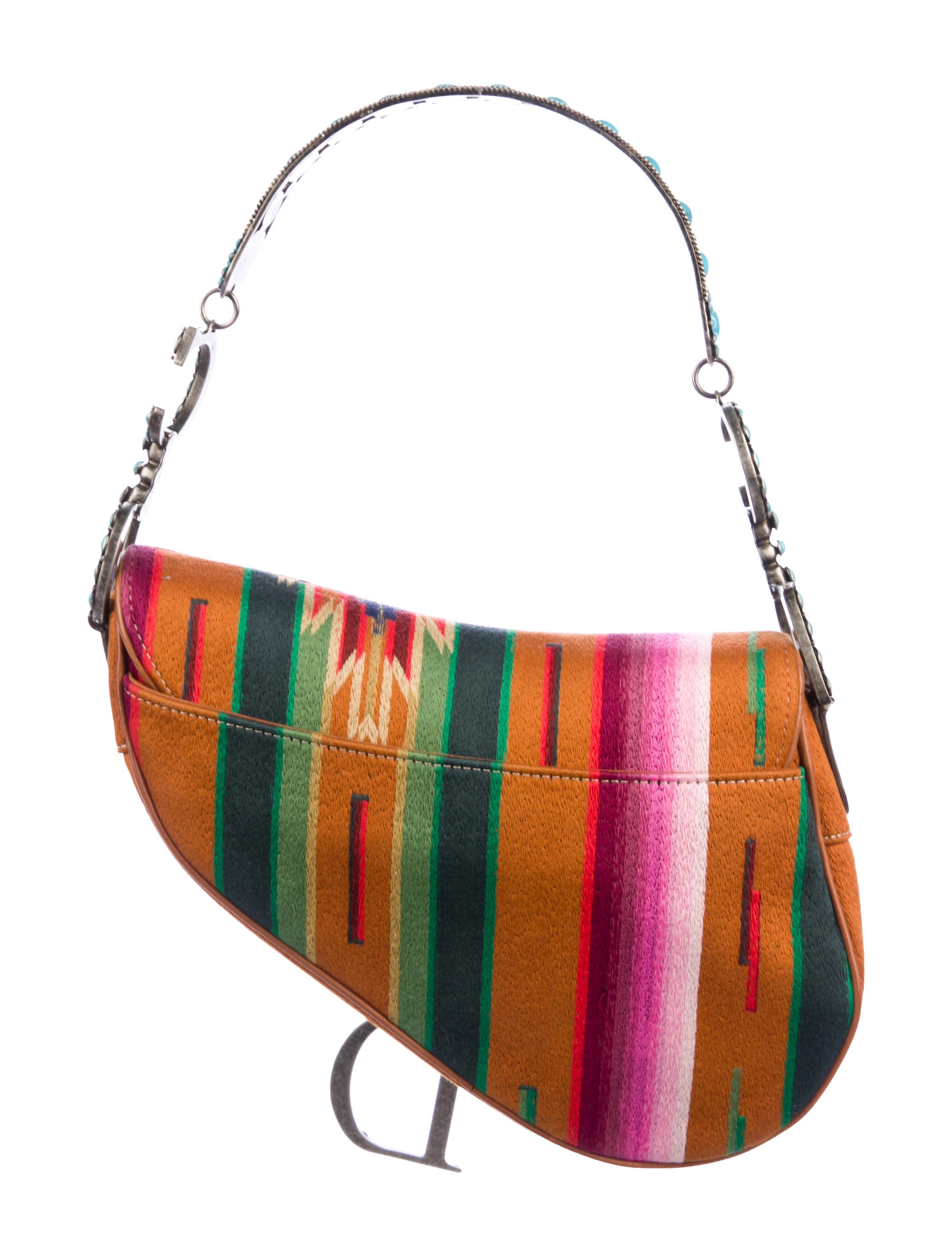 Christian Dior Anniversary Limited Edition Mexico Saddle Bag