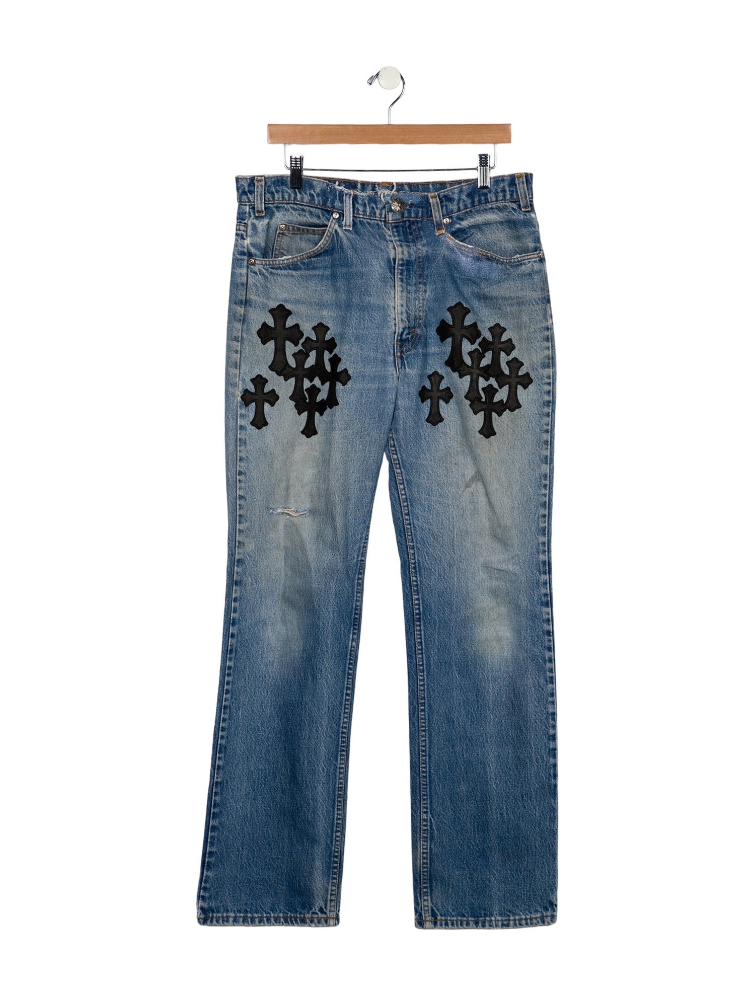 Chrome Hearts x Levi's Vintage Straight-Leg Jeans