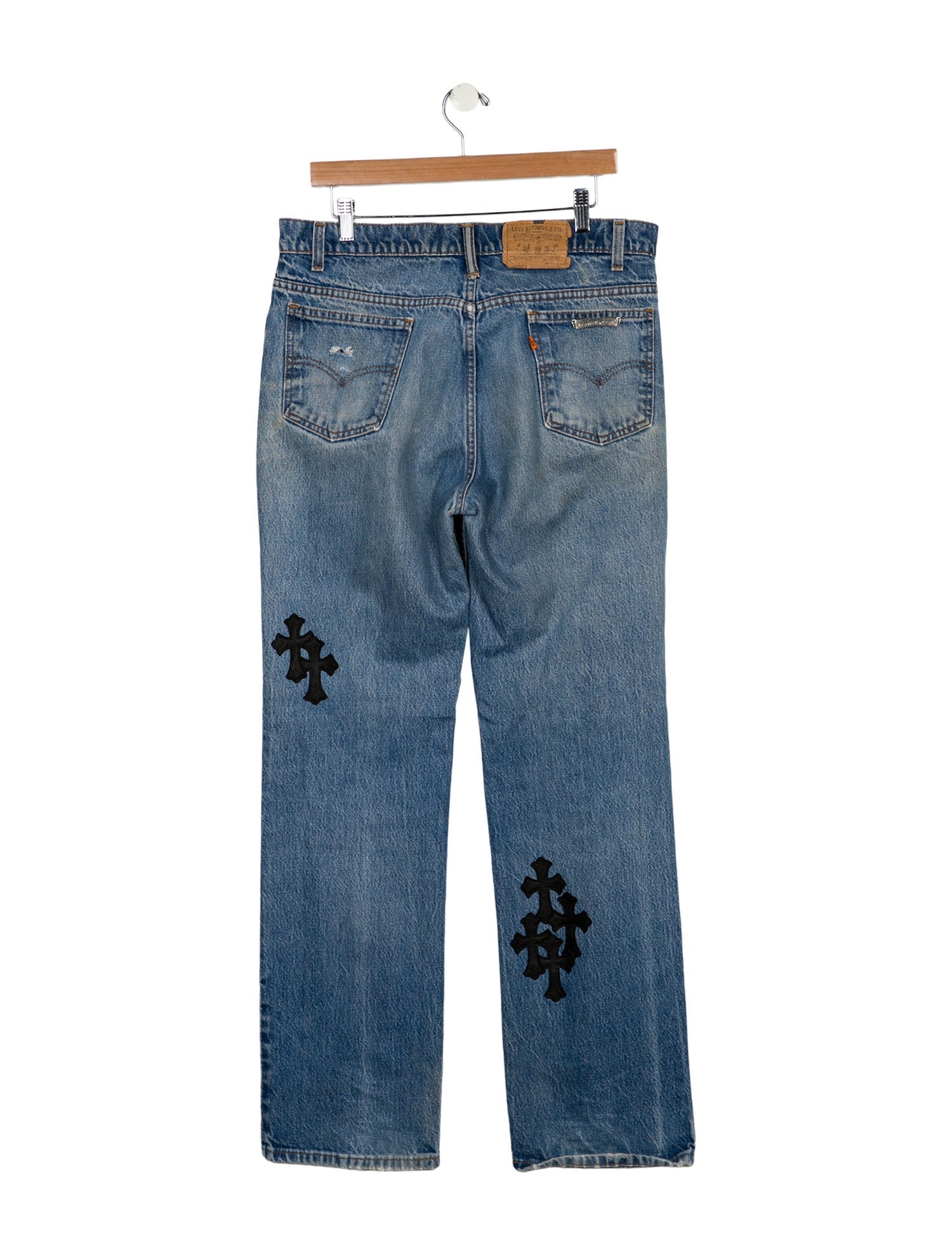 Chrome Hearts x Levi's Vintage Straight-Leg Jeans