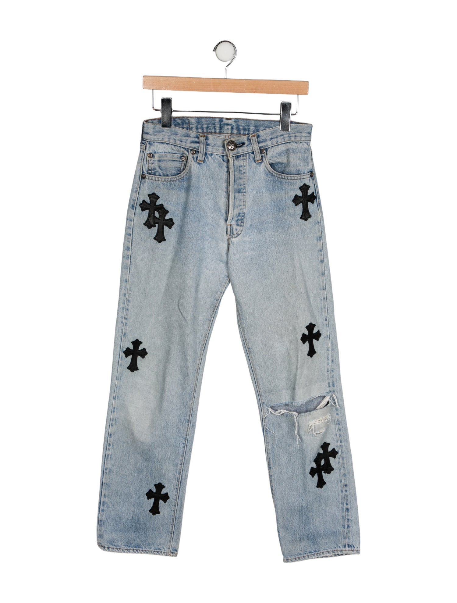 Chrome Hearts x Levi's 501 Straight Leg Jeans
