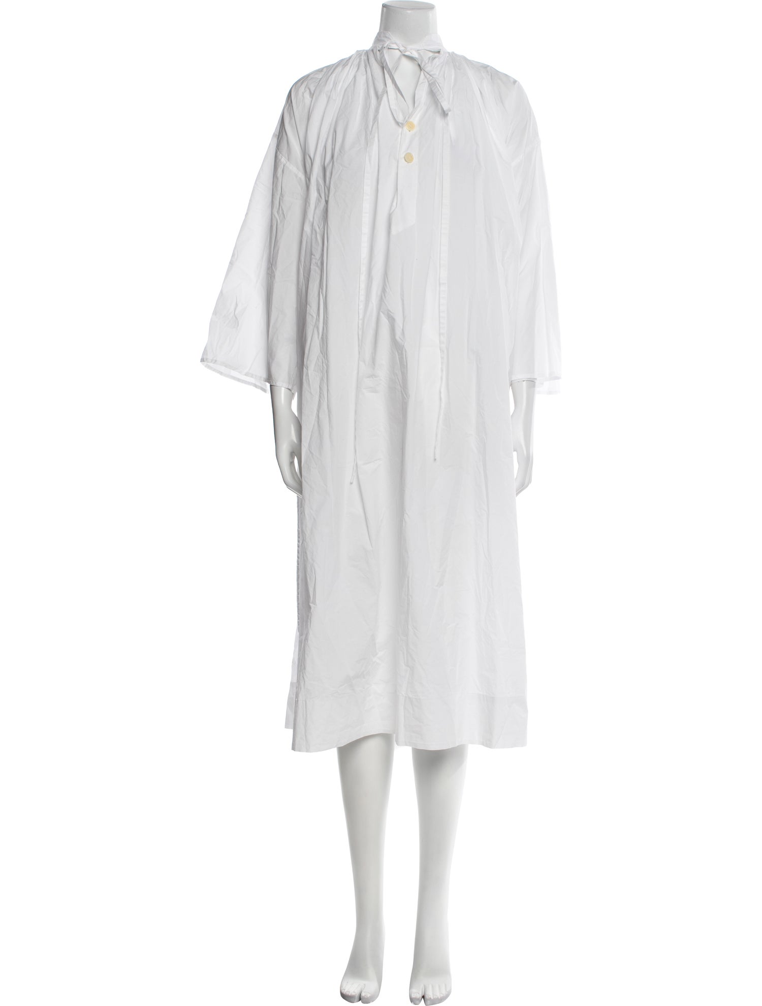 Cherevichkiotvichki Mock Neck Midi Length Dress