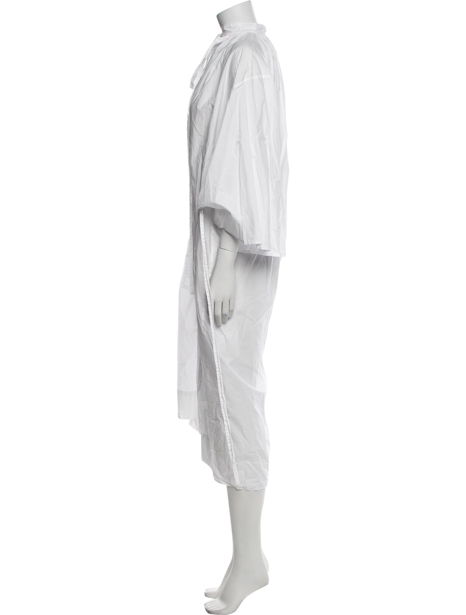 Cherevichkiotvichki Mock Neck Midi Length Dress